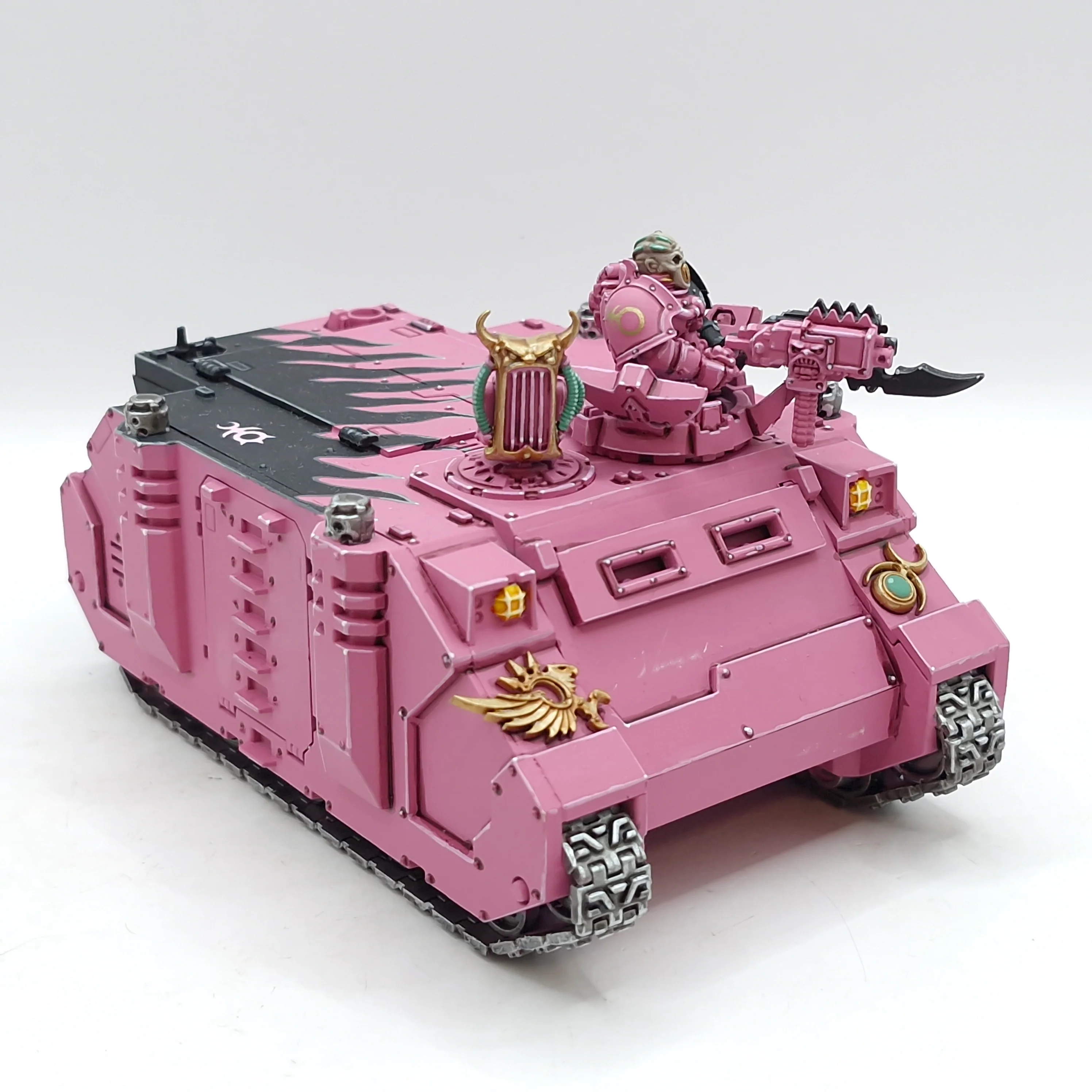 Warhammer 40k: Emperor's Children Rhino - Pro Painted (AD233) - Image 8
