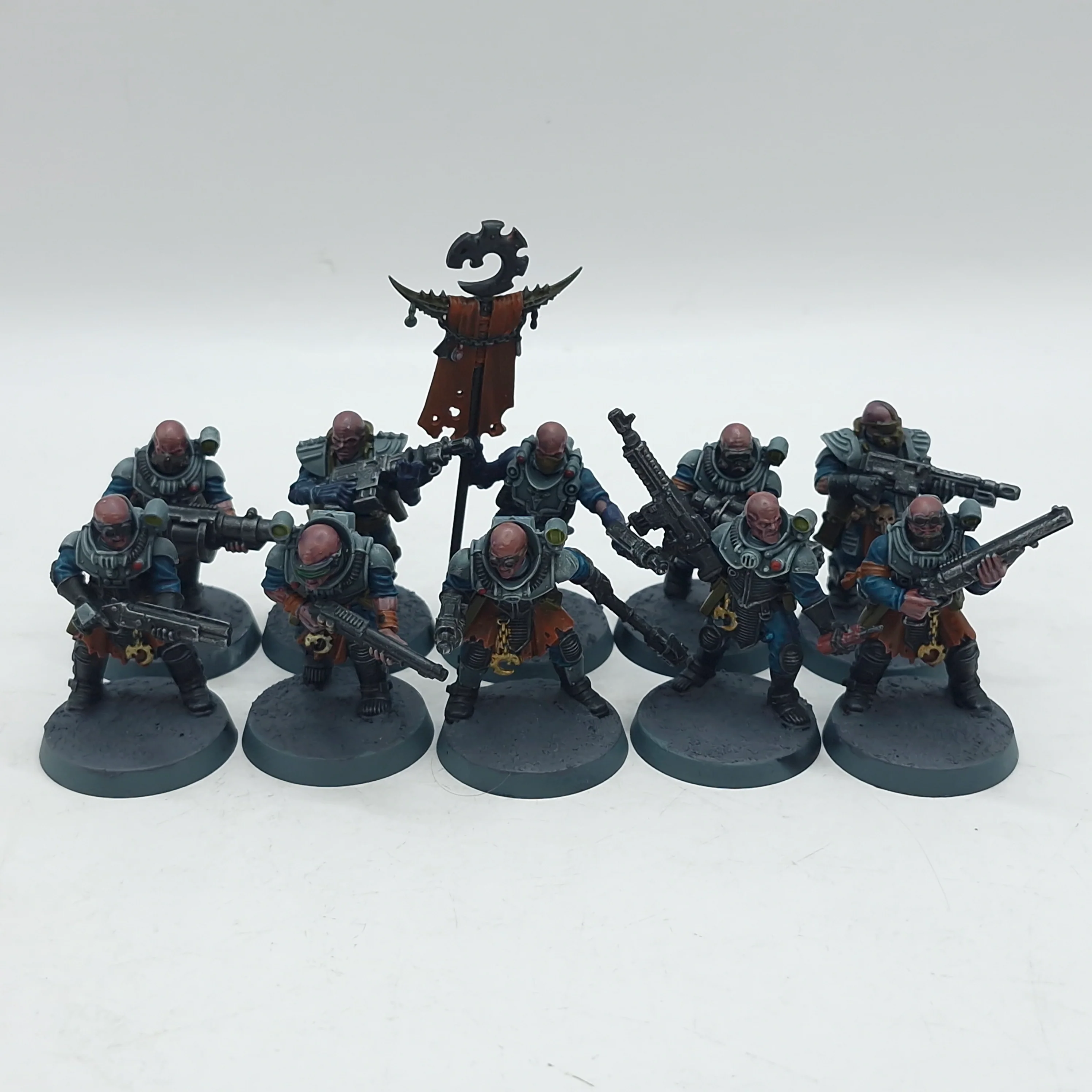 Warhammer 40k: Genestealer Cults Neophyte Hybrids - Painted (AJ098)