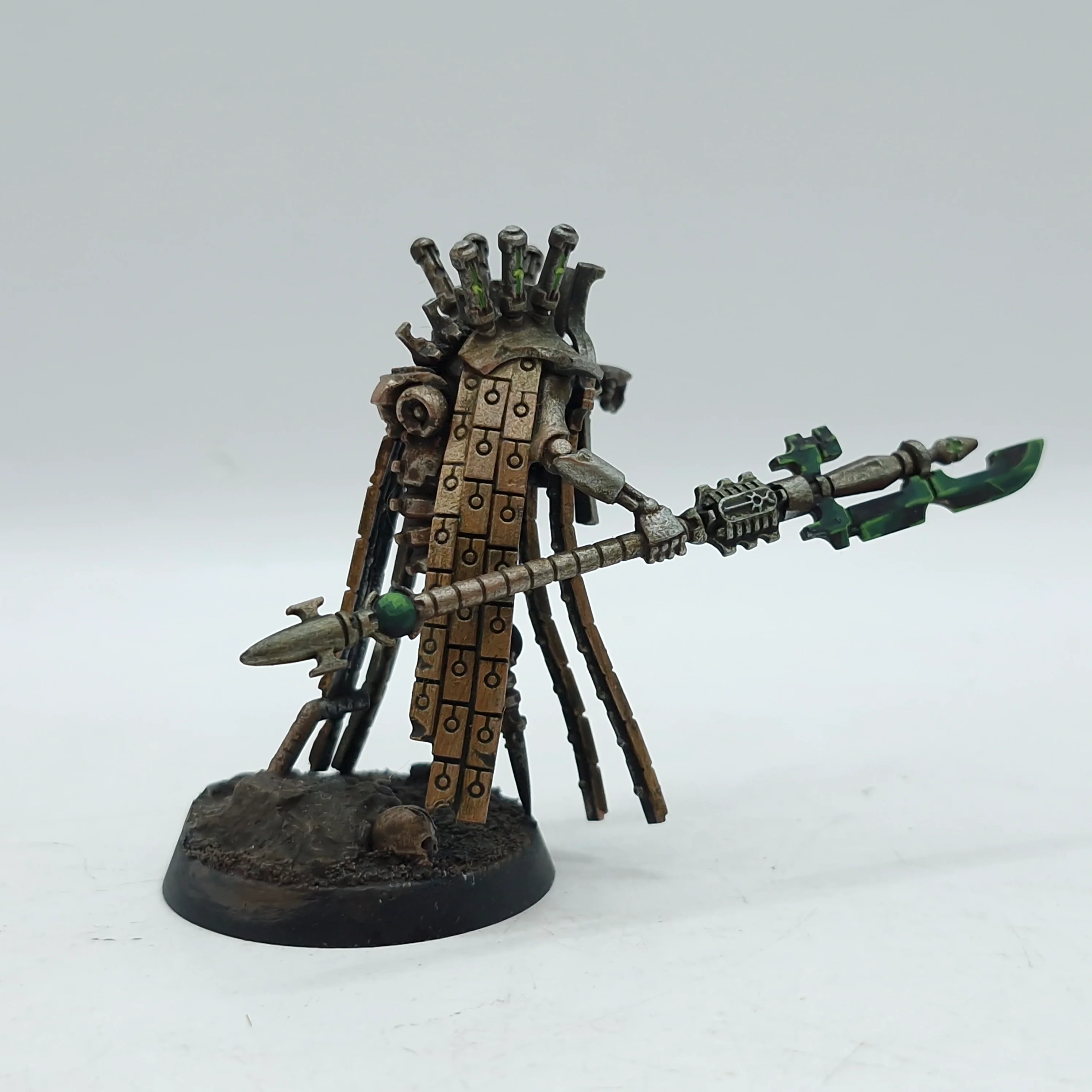 Warhammer 40k: Necron Plasmancer - Painted (AJ040) - Image 4