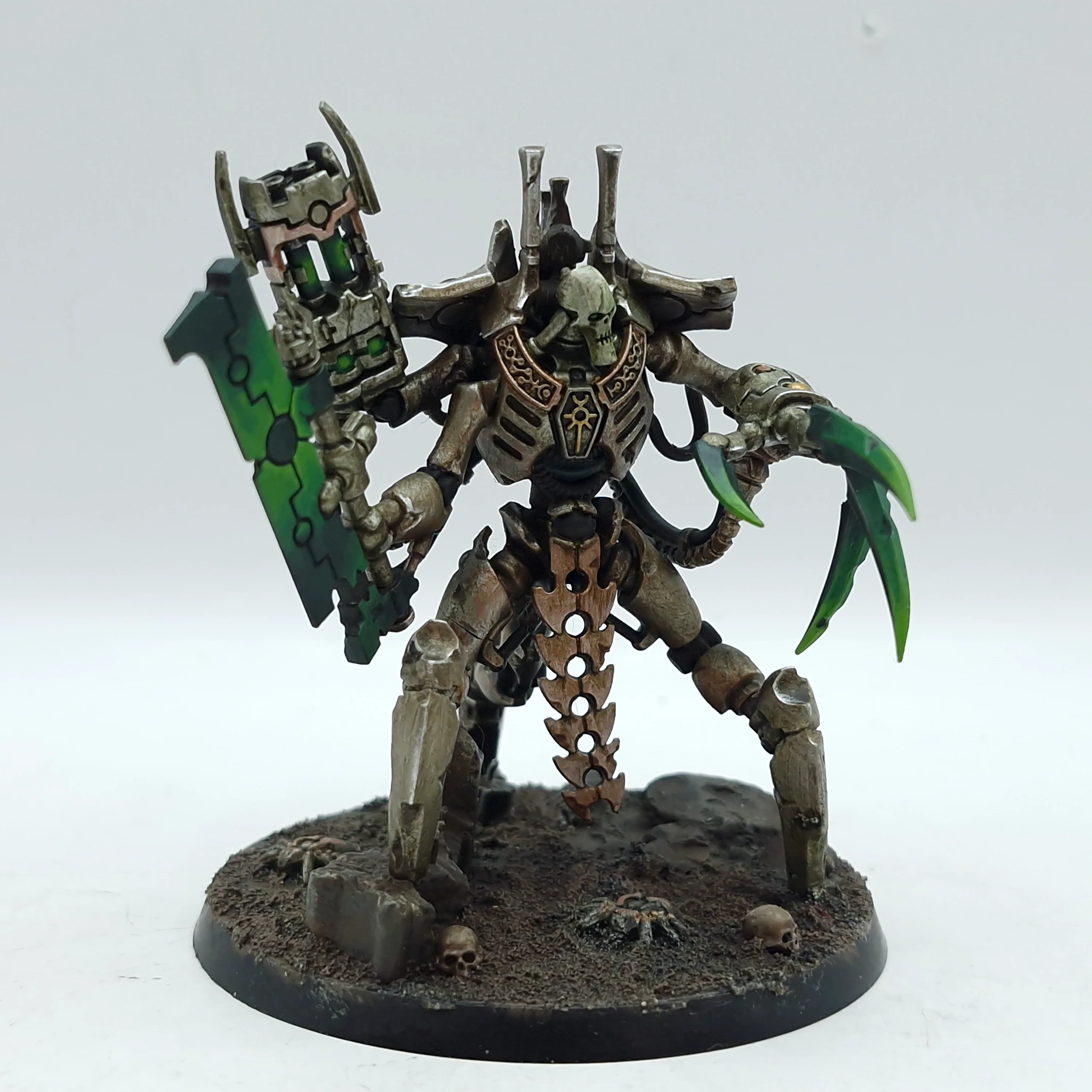 Warhammer 40k: Necron Skorpekh Destroyer Lord - Painted (AH209) - Image 6