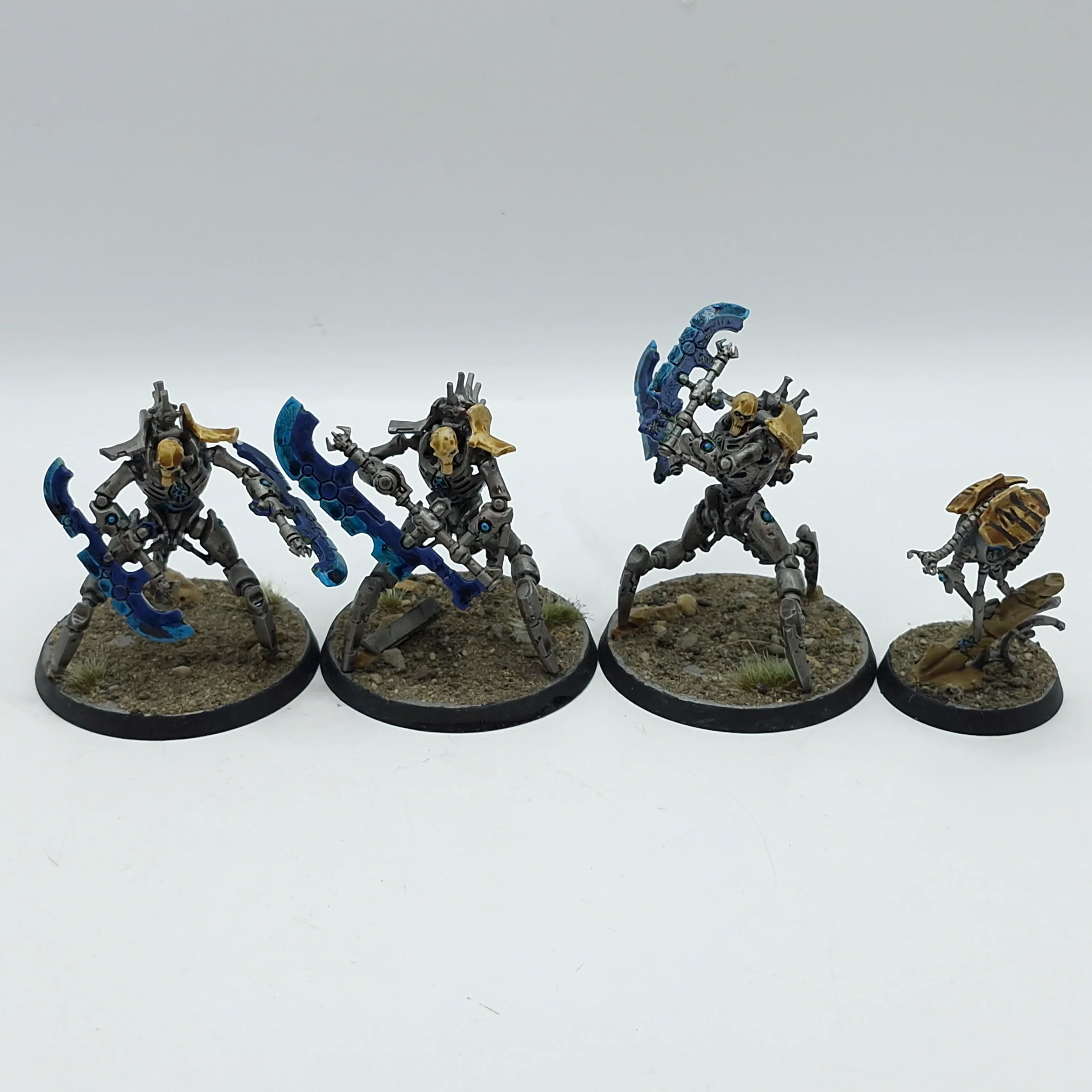 Warhammer 40k: Necrons Skorpekh Destroyers - Painted (BC123)