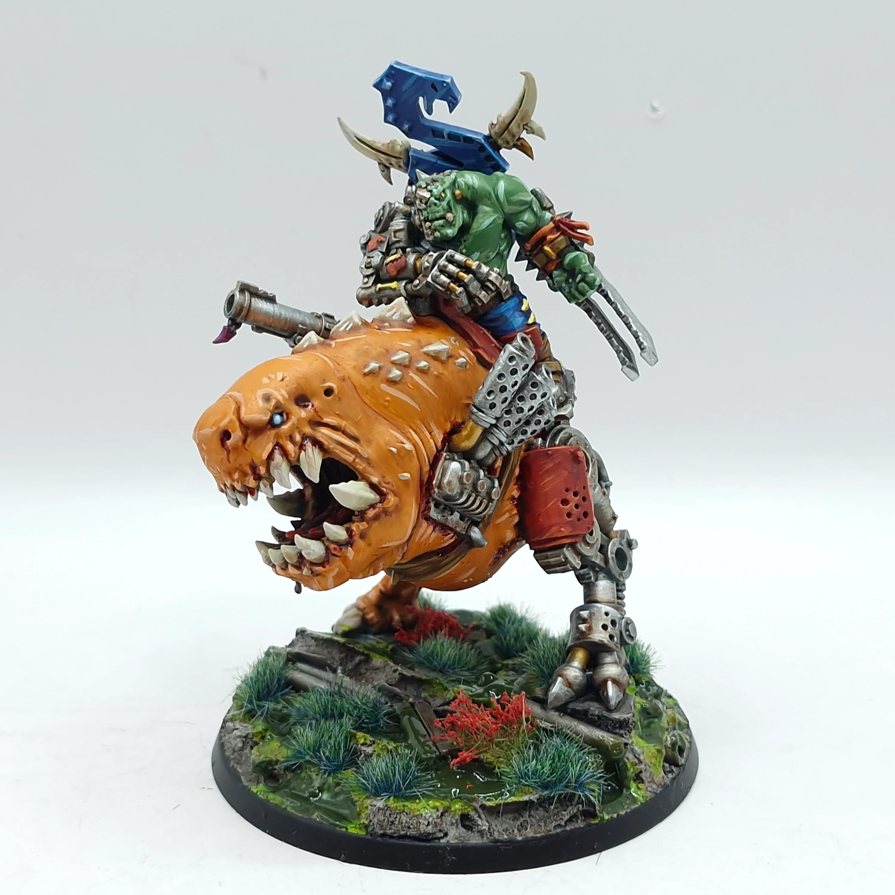 Warhammer 40k: Ork Mozrog Skragbad - Well Painted (AW185)