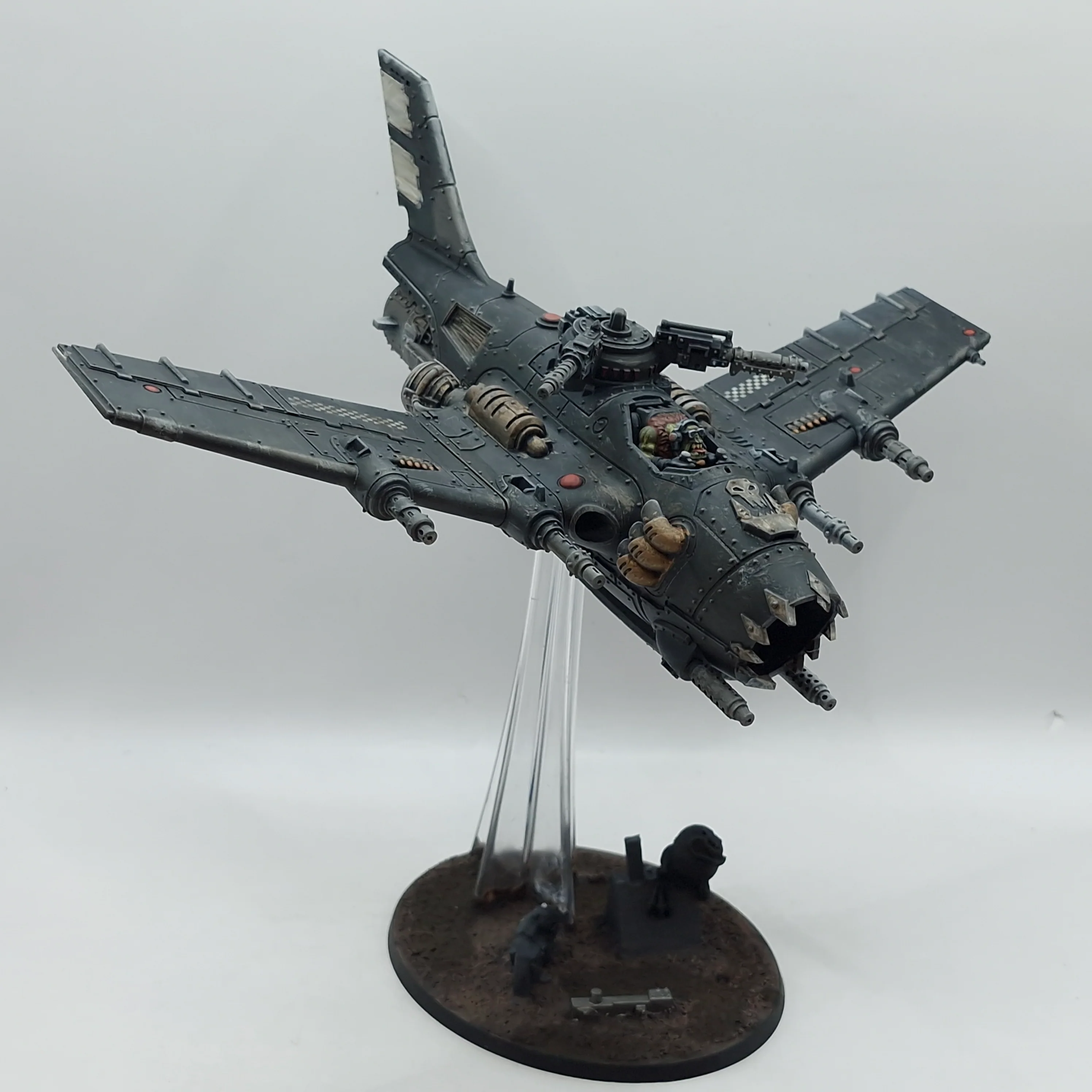 Warhammer 40k: Orks Dakkajet - Painted (BF067) - Image 7
