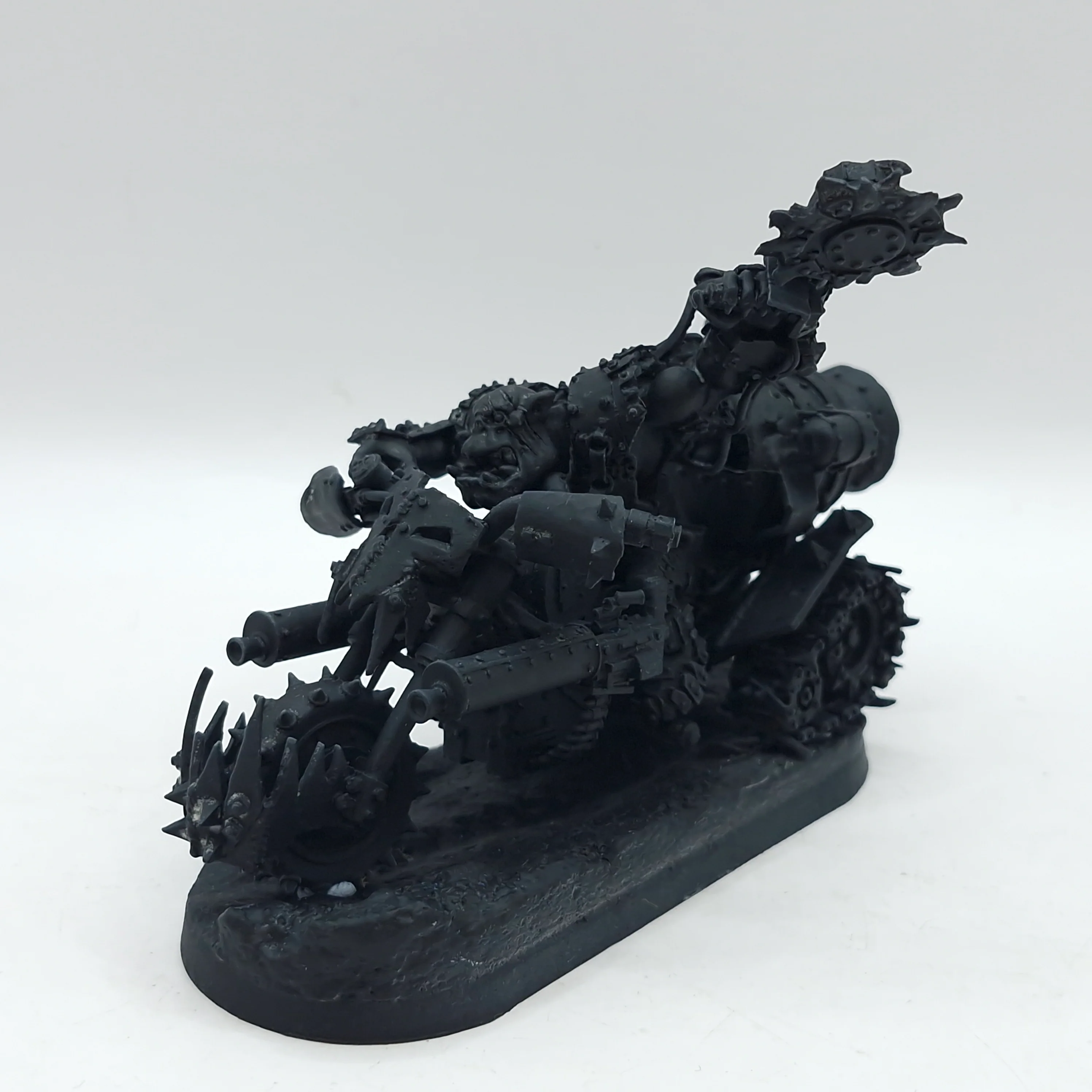 Warhammer 40k: Orks Forge World Ork Warboss on Warbike (BA108)