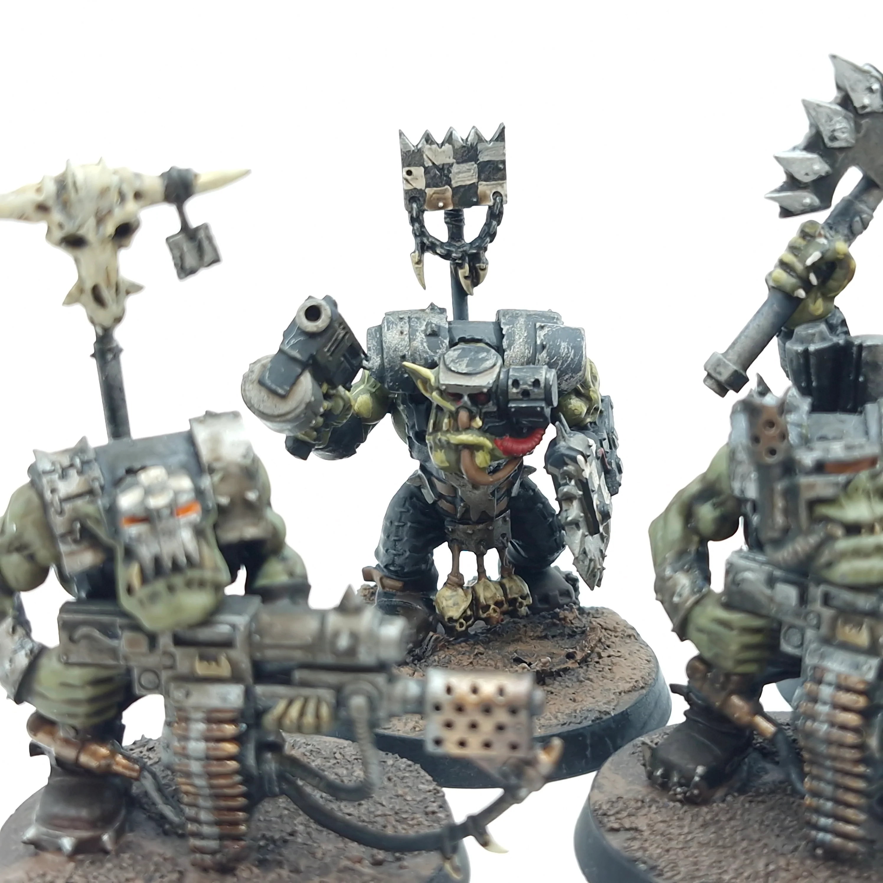 Warhammer 40k: Orks Nobs - Well Painted (AZ186) - Image 3