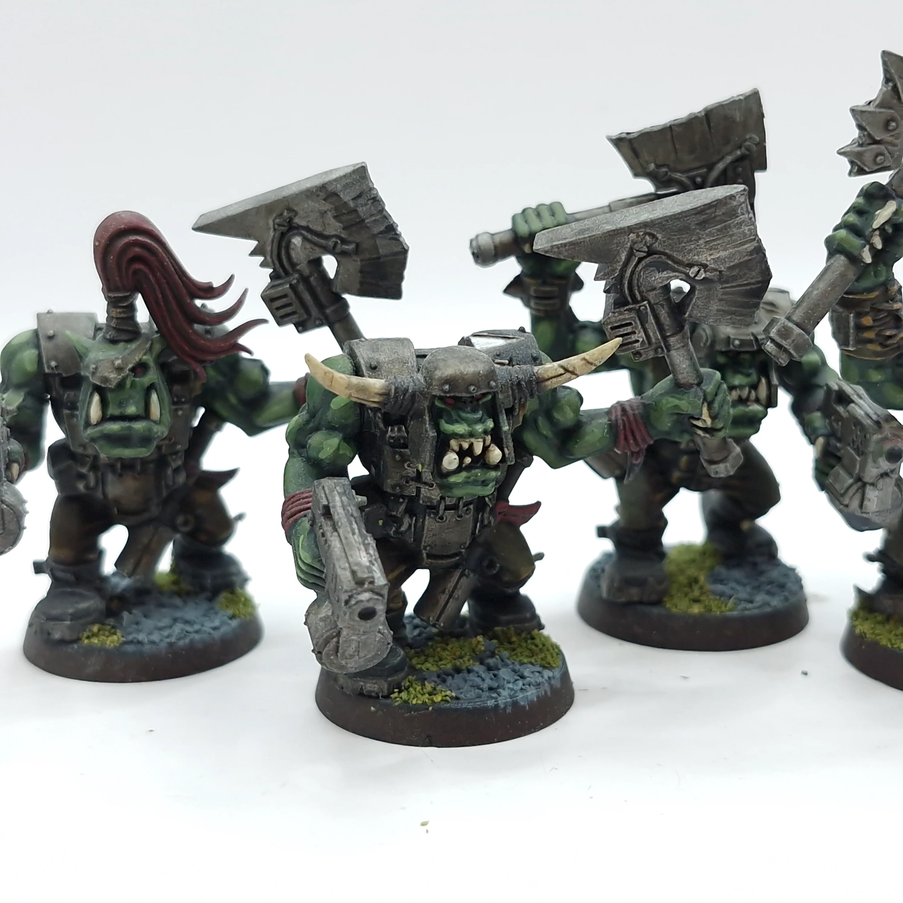 Warhammer 40k: Orks Nobz - Painted (AI250) - Image 3