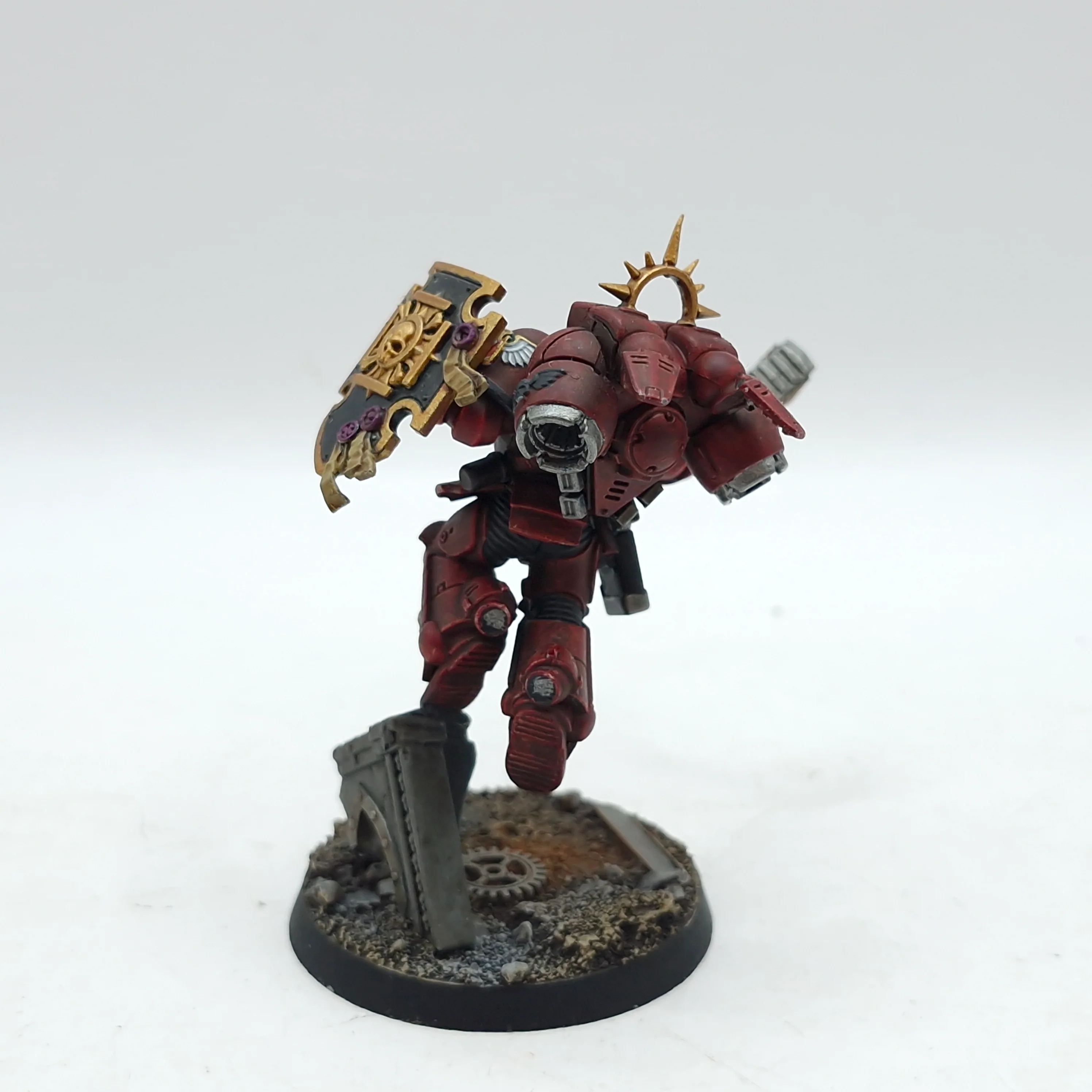 Warhammer 40k: Space Marine Captain with Jump Pack and Relic Shield - Well Painted (AE164) - Image 3