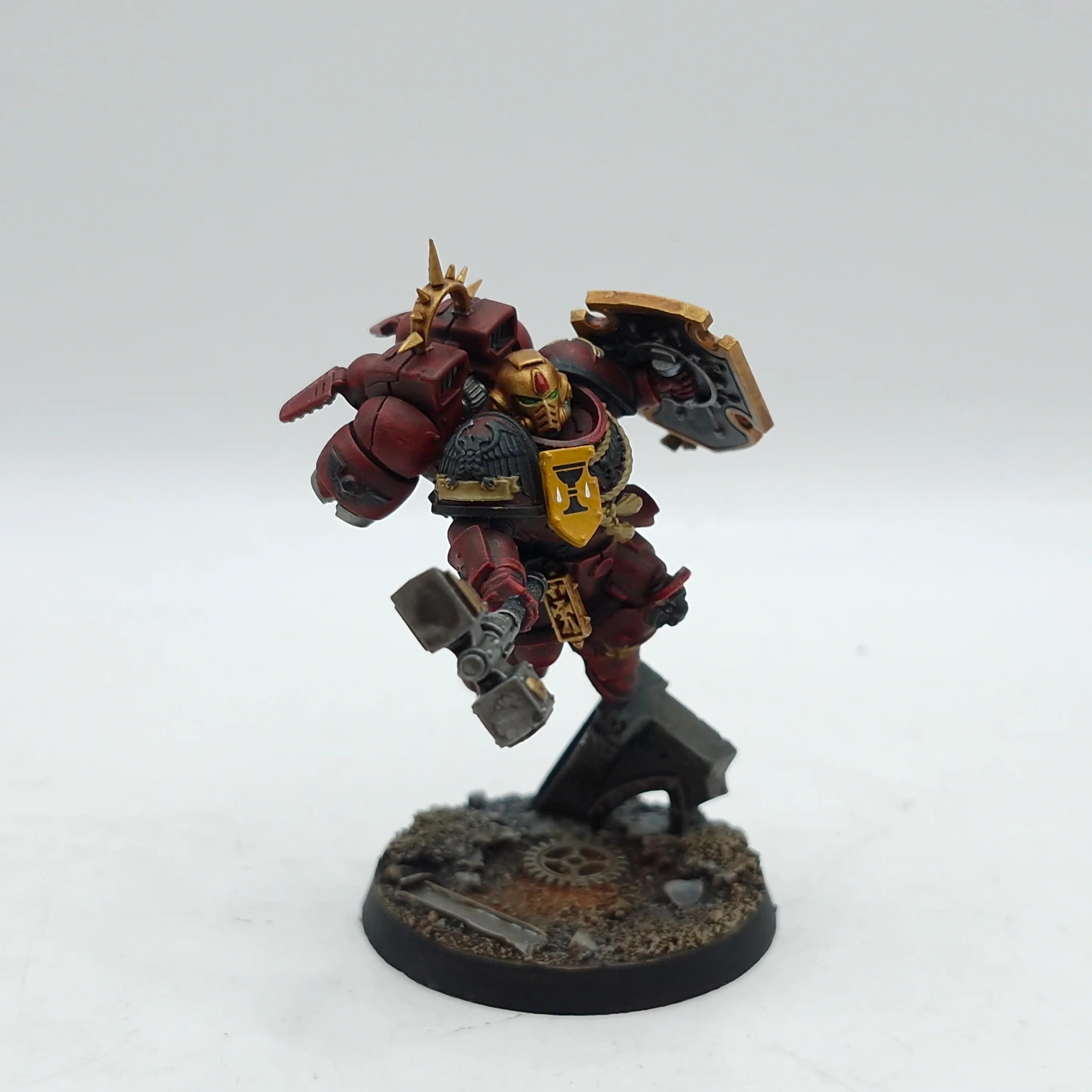 Warhammer 40k: Space Marine Captain with Jump Pack and Relic Shield - Well Painted (AE164) - Image 5