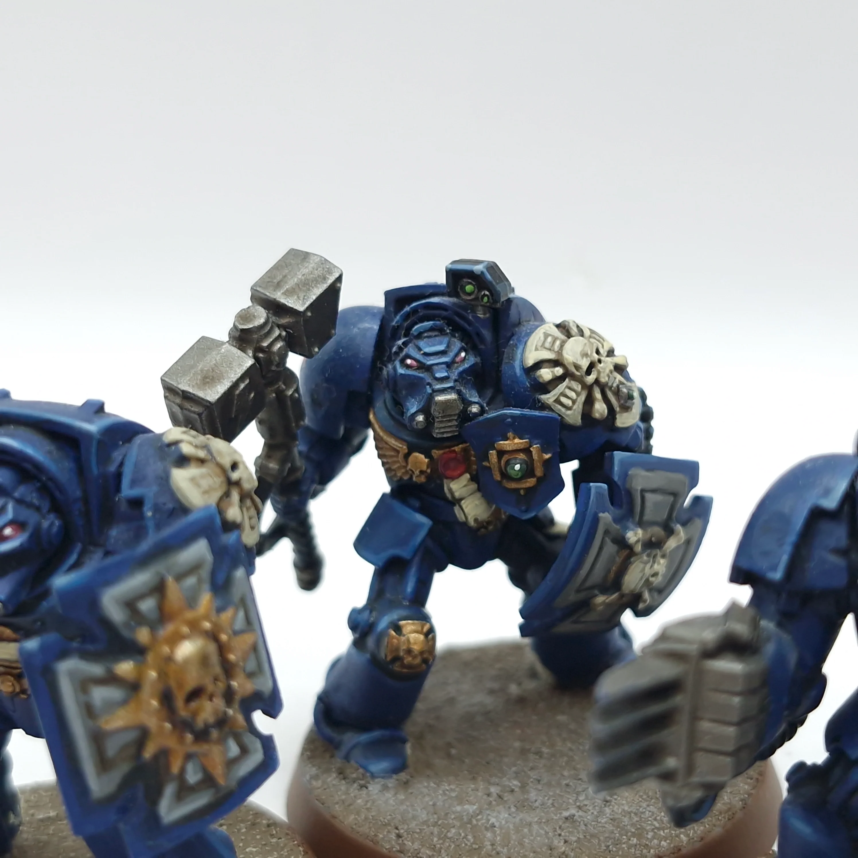 Warhammer 40k: Space Marine Crimson Fists Assault Terminators - Well Painted (AD105) - Image 3