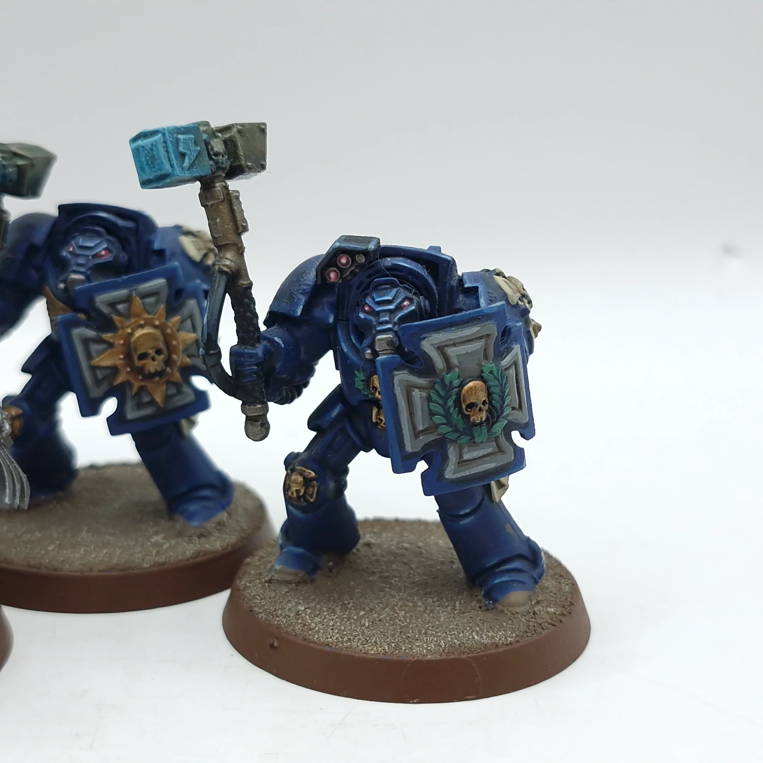 Warhammer 40k: Space Marine Crimson Fists Assault Terminators - Well Painted (AD105) - Image 6