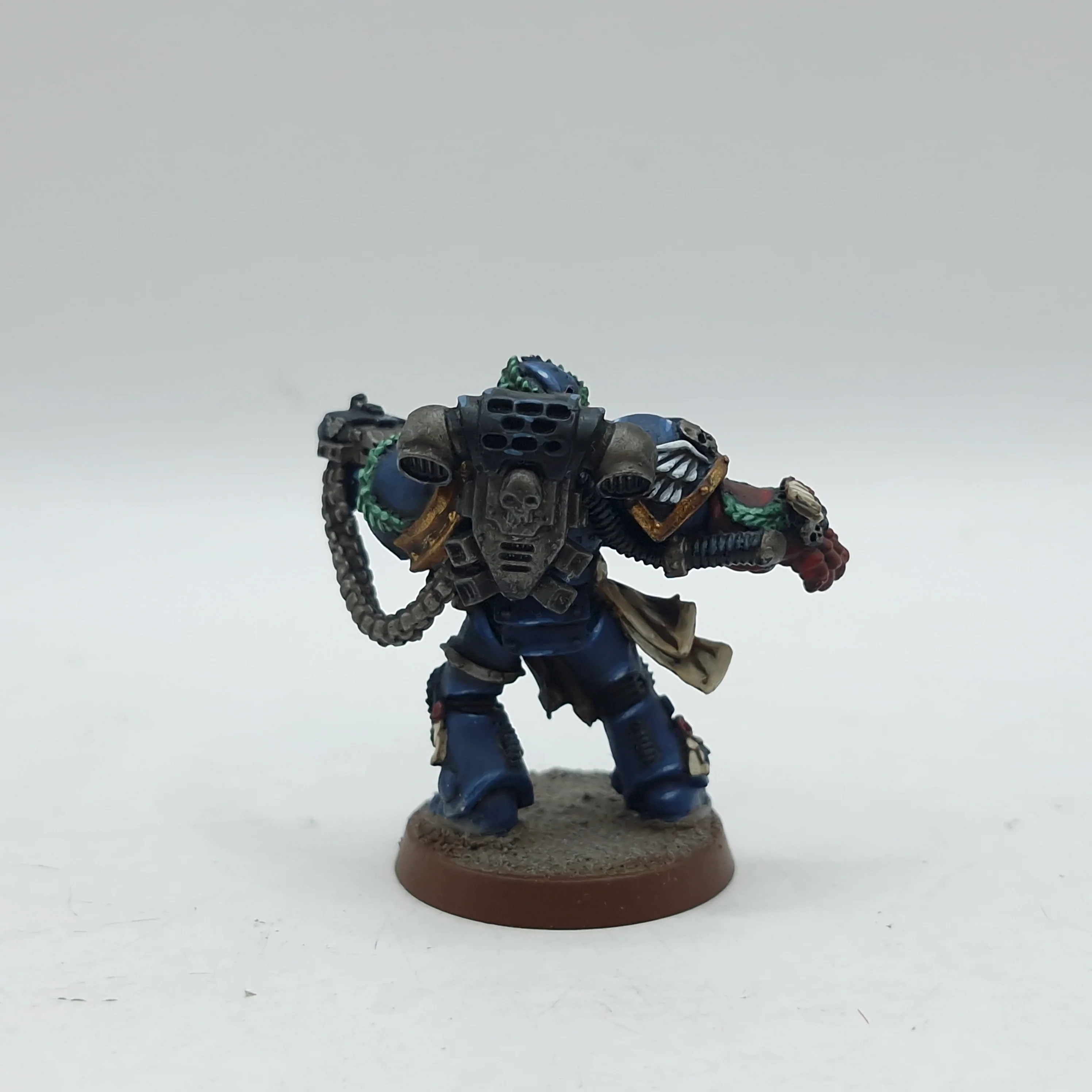 Warhammer 40k: Space Marine Crimson Fists Metal Pedro Kantor - Well Painted (AE054) - Image 3