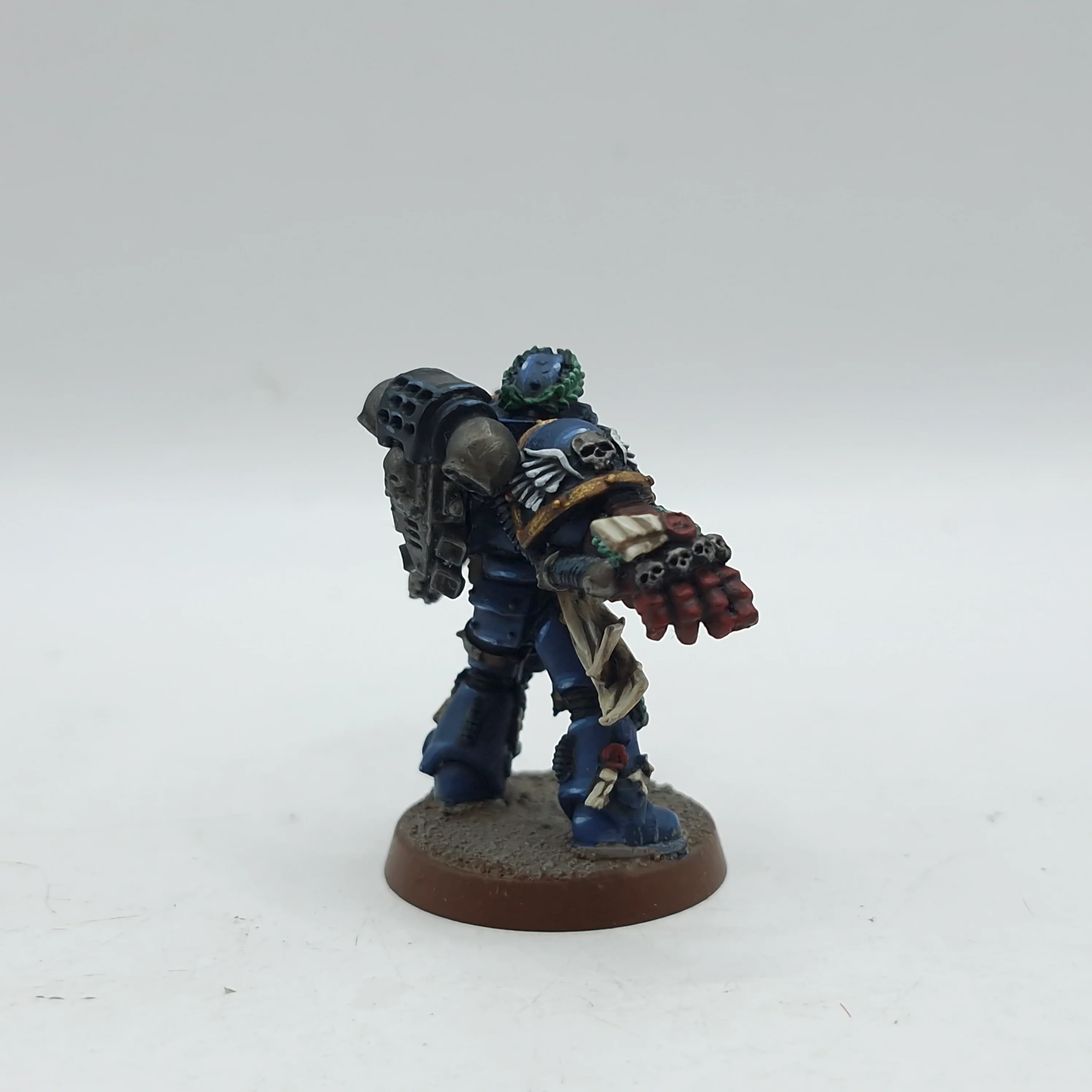 Warhammer 40k: Space Marine Crimson Fists Metal Pedro Kantor - Well Painted (AE054) - Image 4