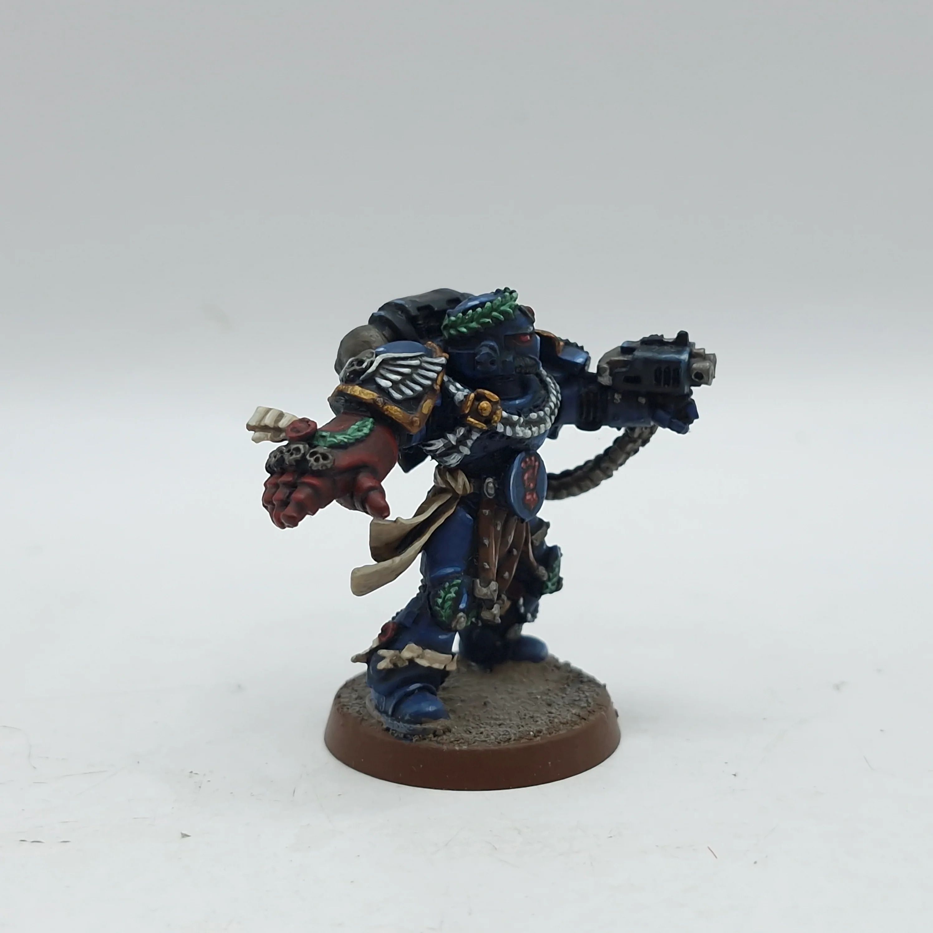 Warhammer 40k: Space Marine Crimson Fists Metal Pedro Kantor - Well Painted (AE054) - Image 5