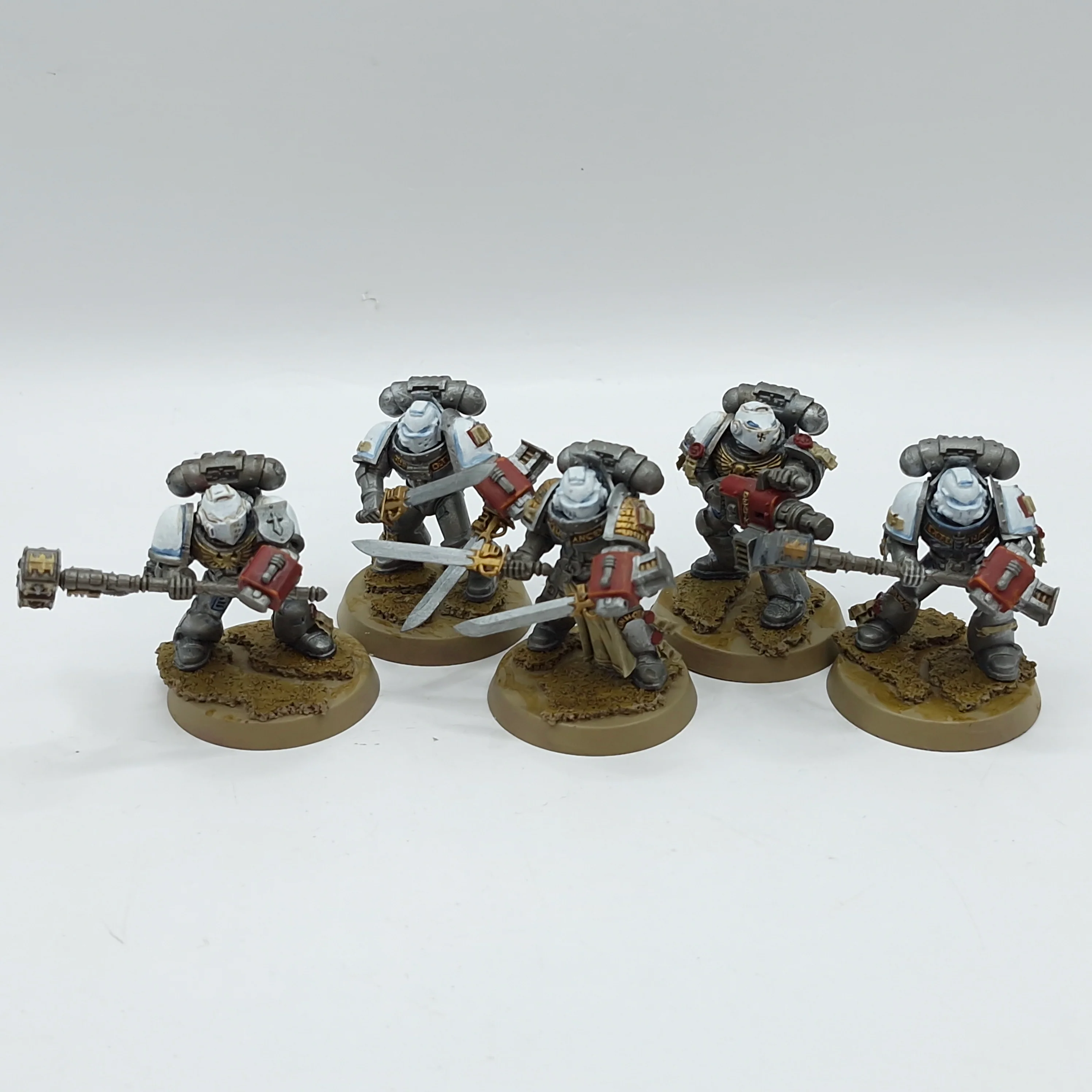 Warhammer 40k: Space Marine Grey Knights Purgation Squad - Painted (AE077)