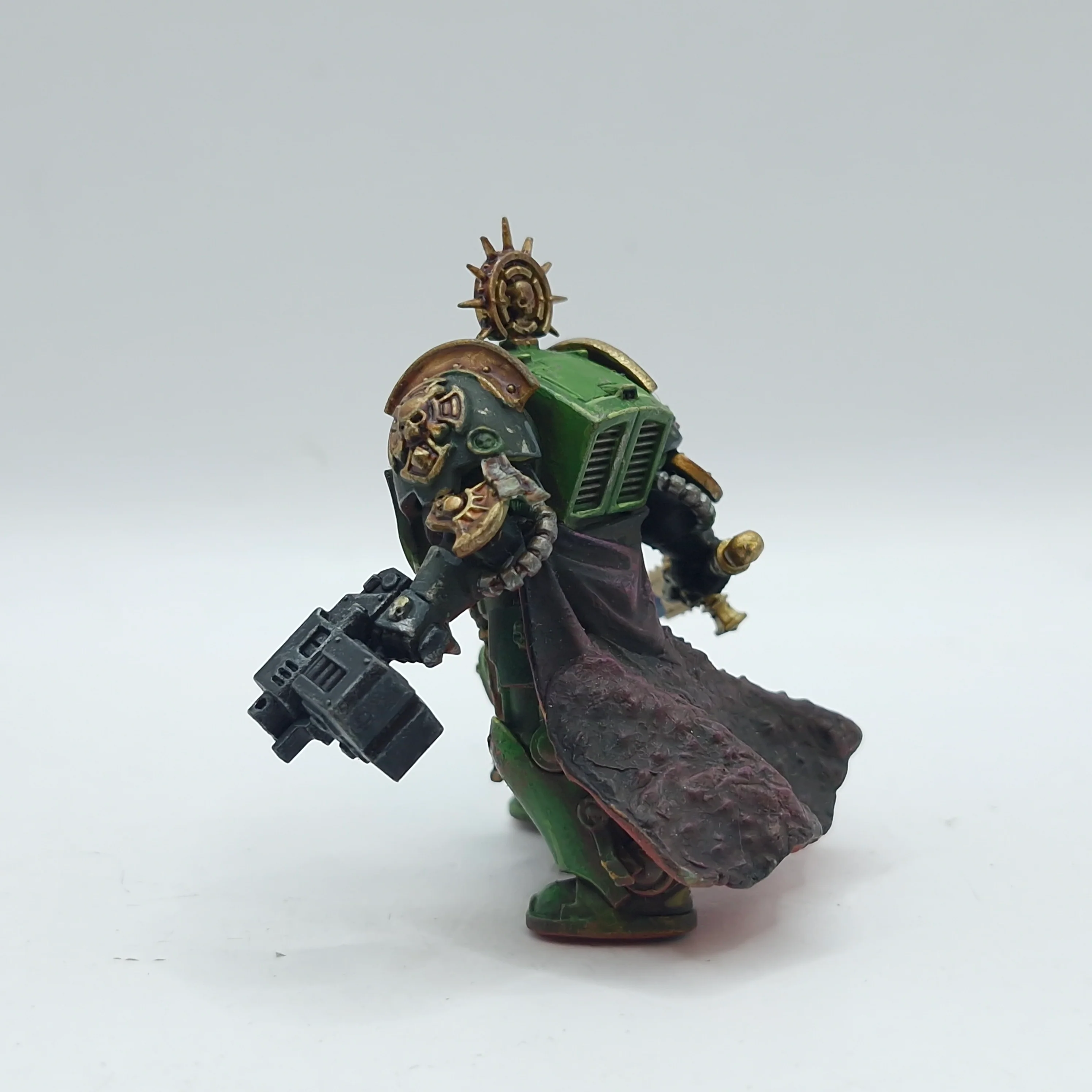 Warhammer 40k: Space Marine Salamanders Terminator Captain - Painted (BA073) - Image 3