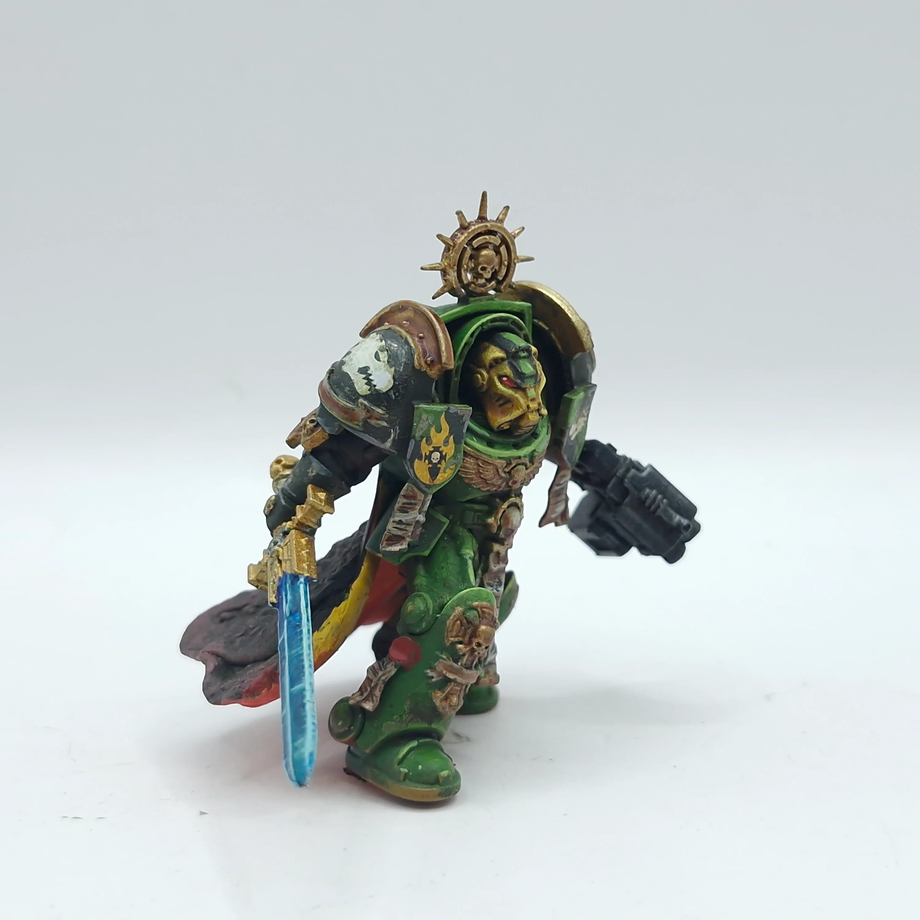Warhammer 40k: Space Marine Salamanders Terminator Captain - Painted (BA073) - Image 6