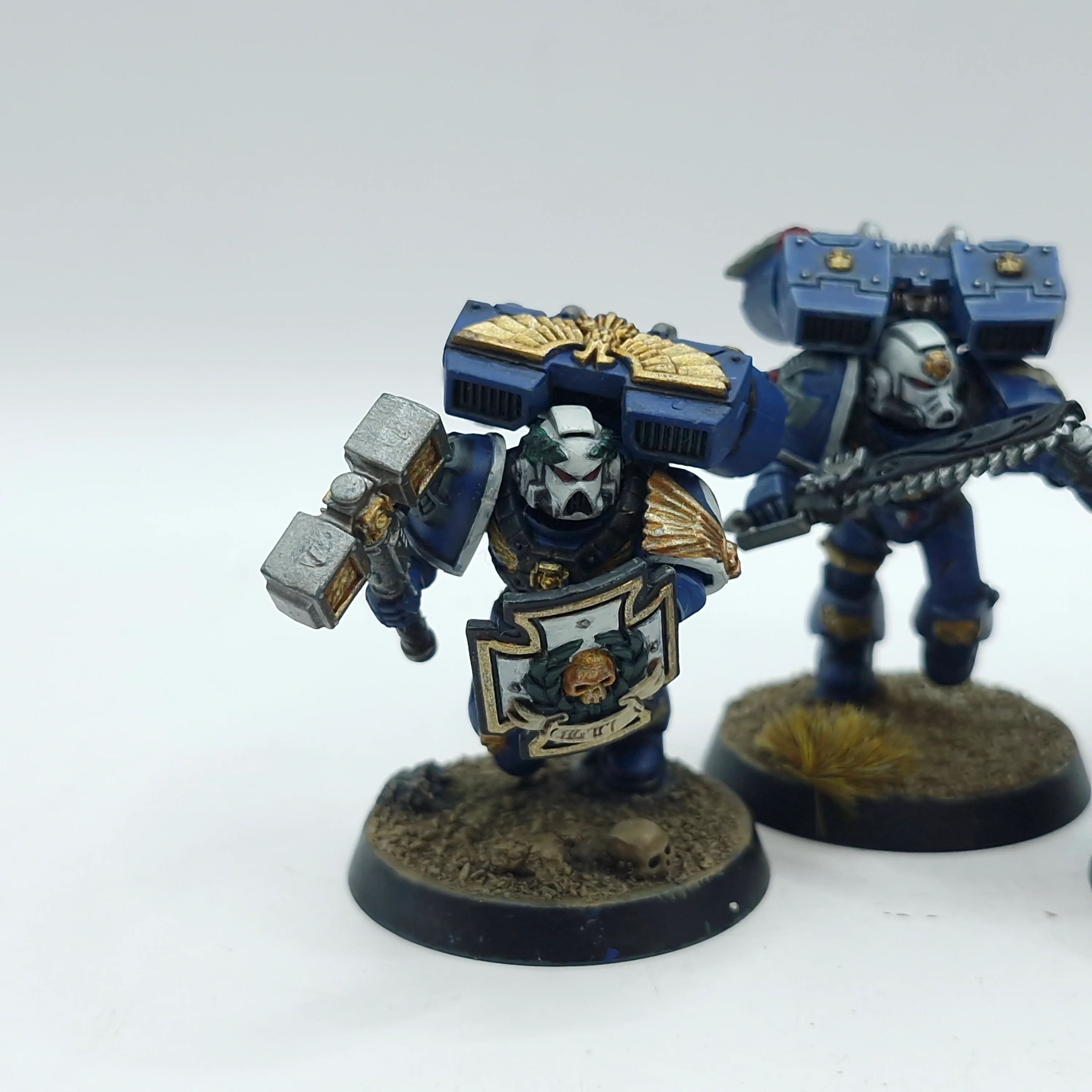Warhammer 40k: Space Marines Vanguard Veterans - Painted (AT187) - Image 2