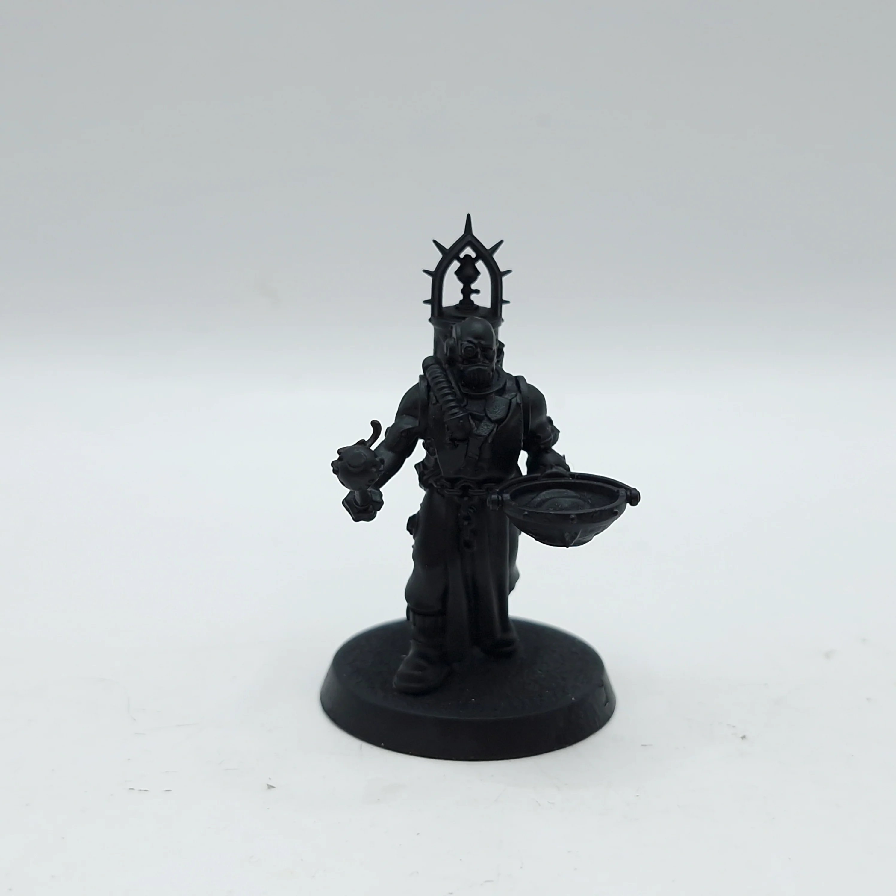 Warhammer 40k: Space Marines Black Templars Chaplain Grimaldus (AD150) - Image 4