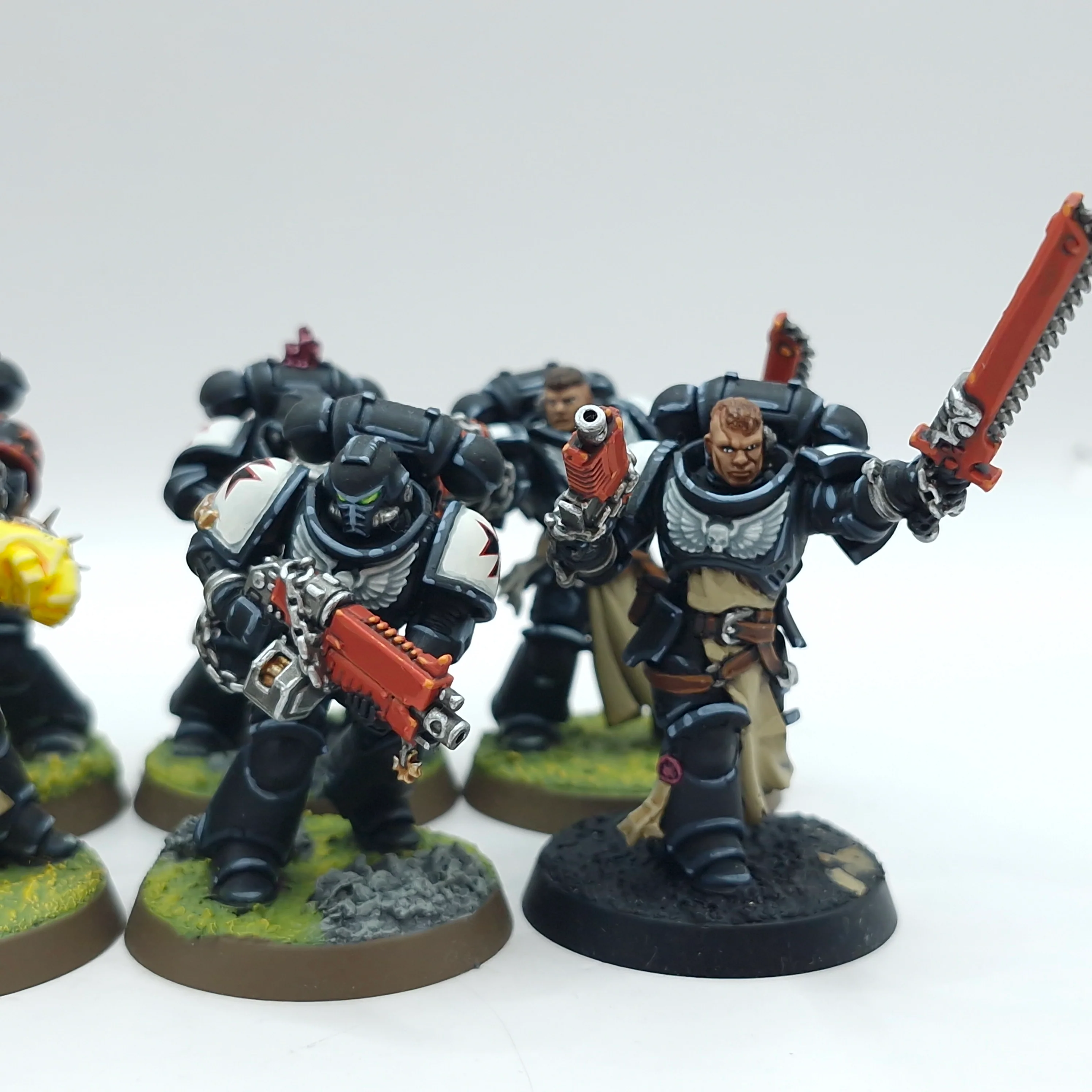 Warhammer 40k: Space Marines Black Templars Primaris Crusader Squad - Well Painted (AH107) - Image 4