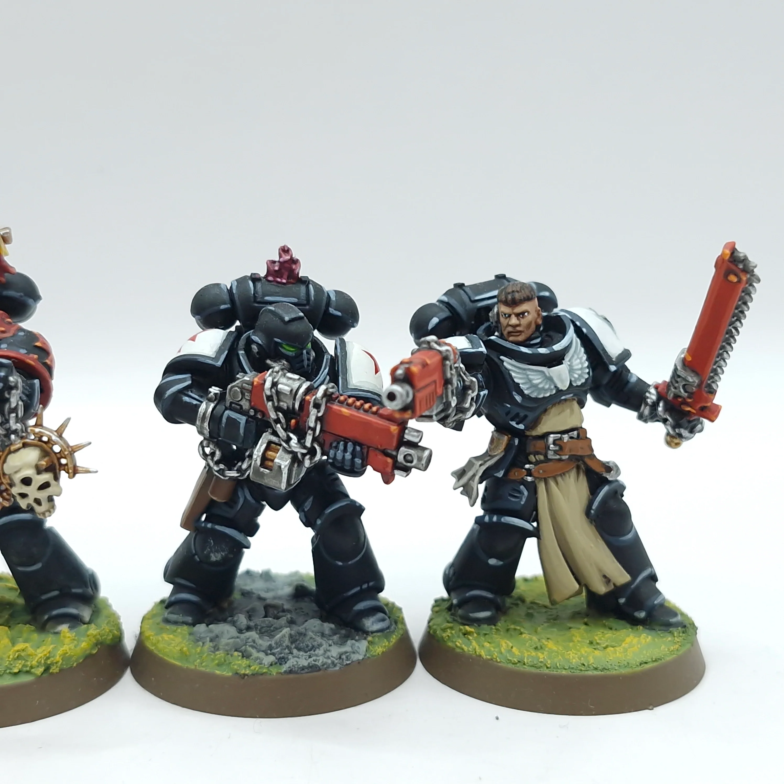 Warhammer 40k: Space Marines Black Templars Primaris Crusader Squad - Well Painted (AH107) - Image 7