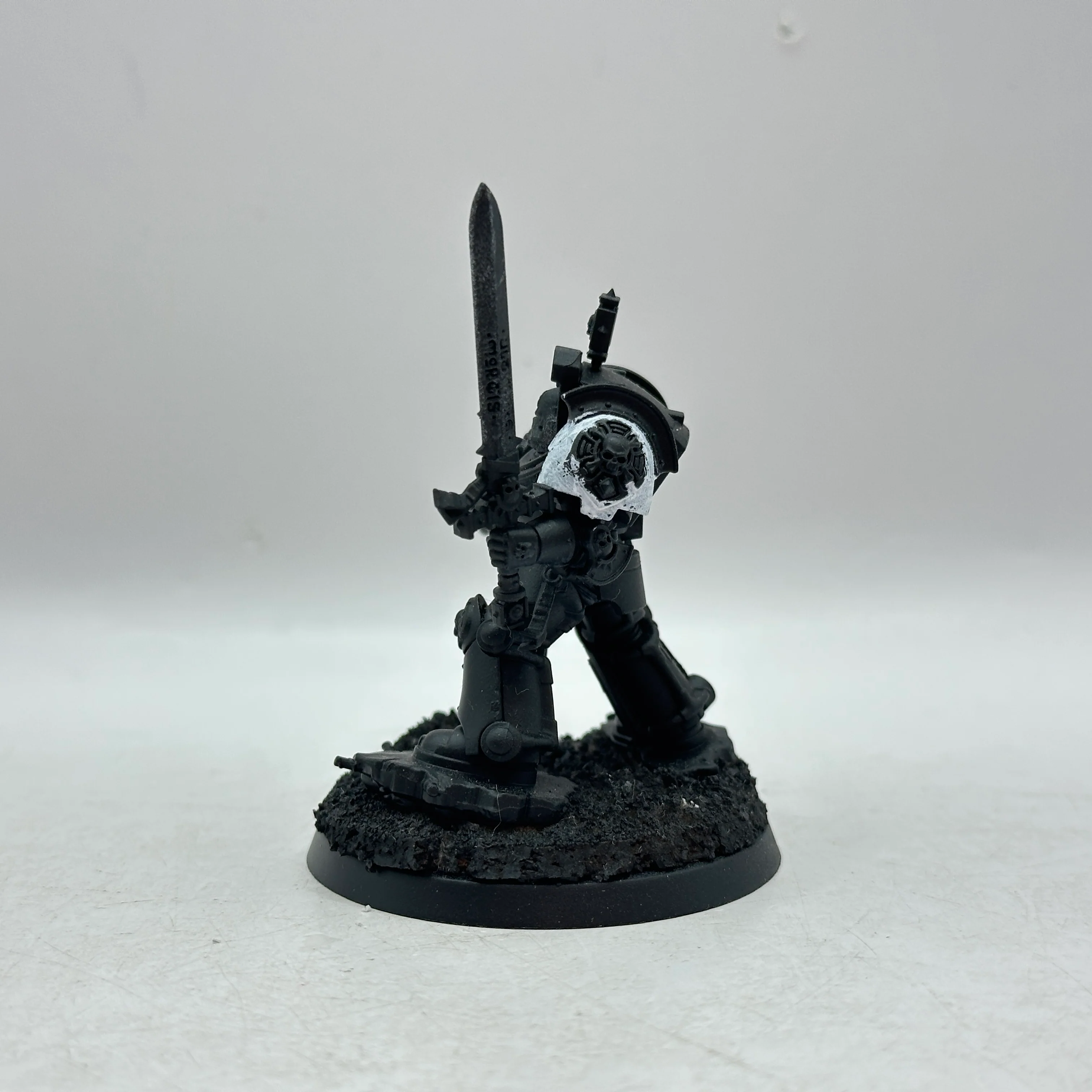 Warhammer 40k: Space Marines Black Templars Terminator Captain (AF002) - Image 2