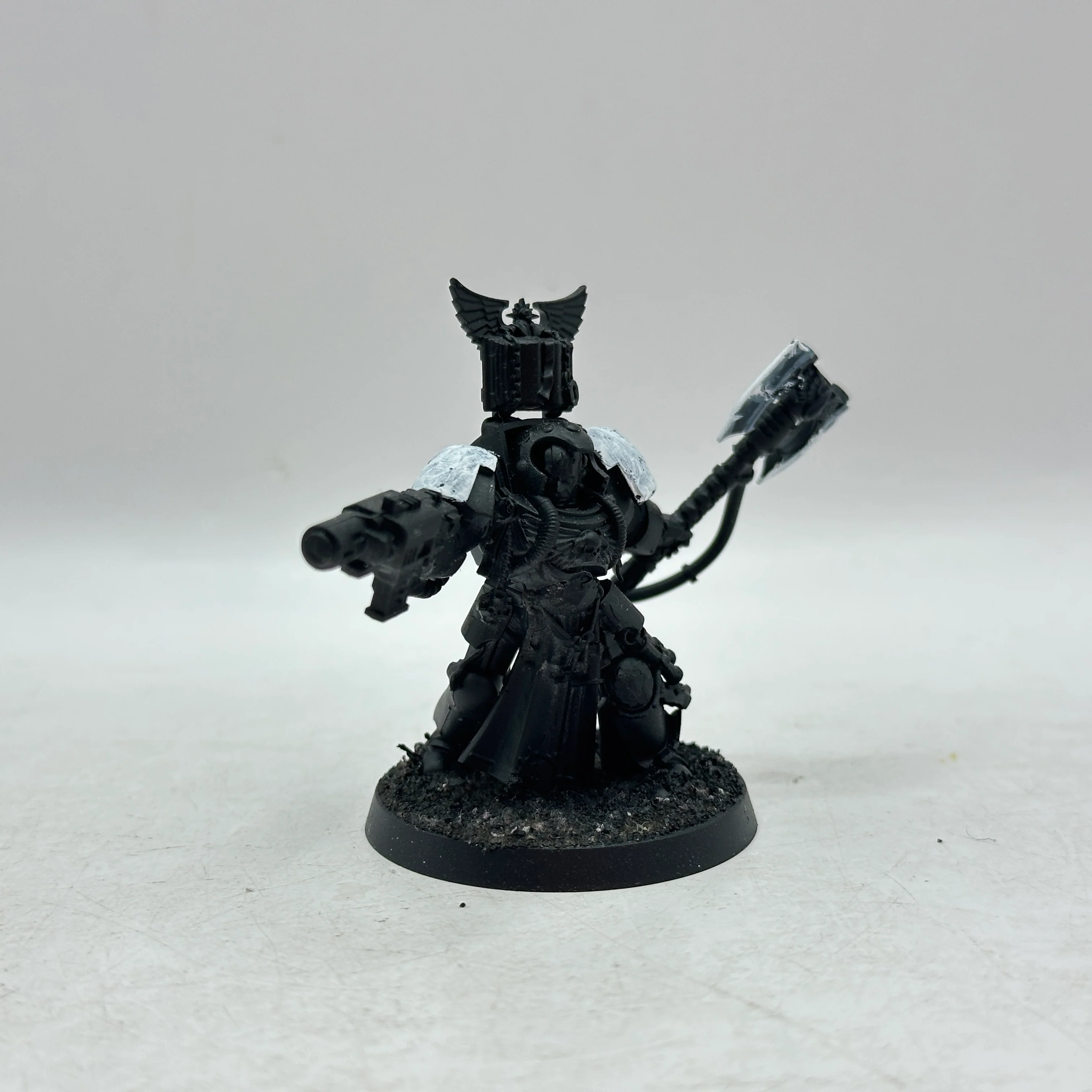 Warhammer 40k: Space Marines Black Templars Terminator Librarian (BI112) - Image 5