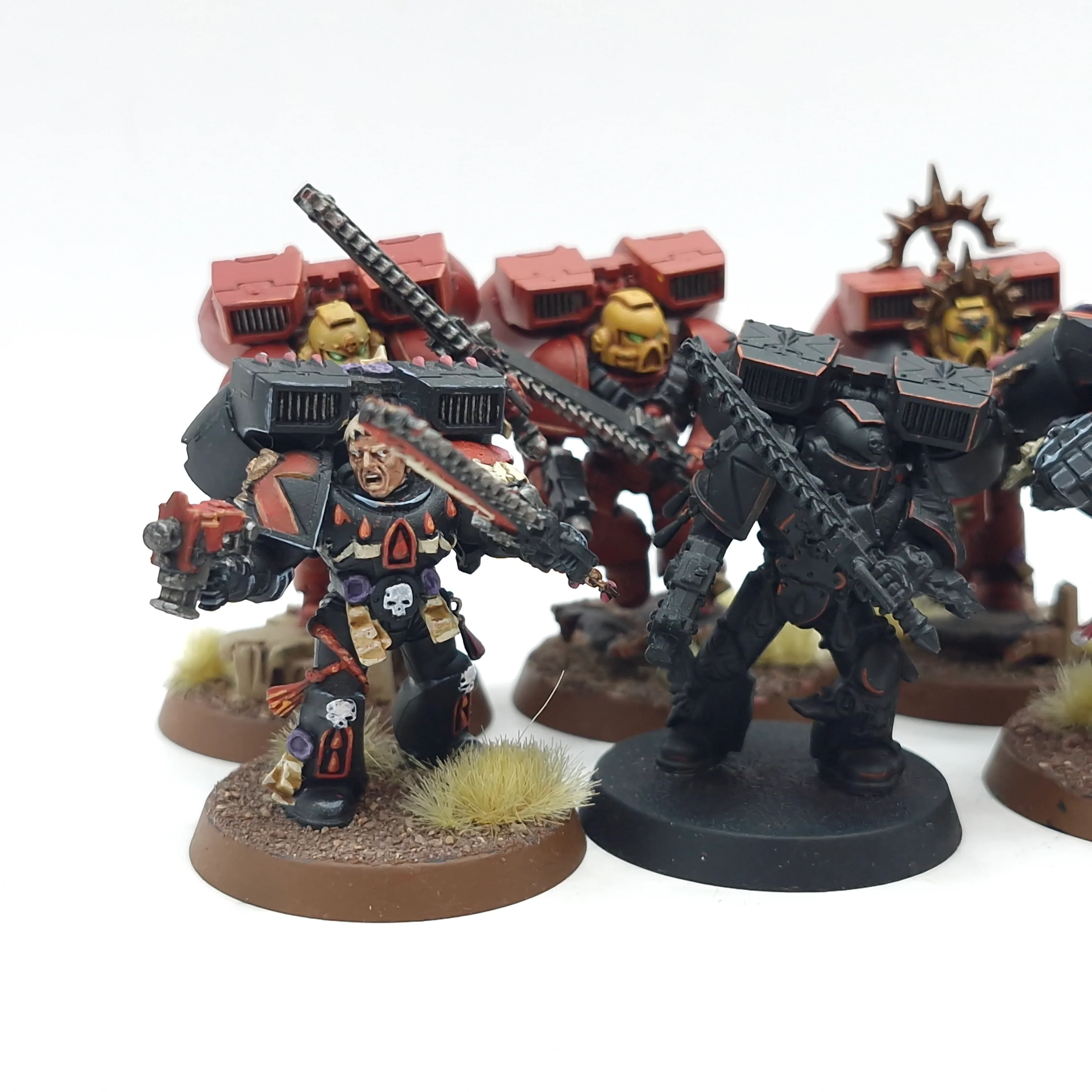 Warhammer 40k: Space Marines Blood Angels Assault Marines Squad (BI008) - Image 2