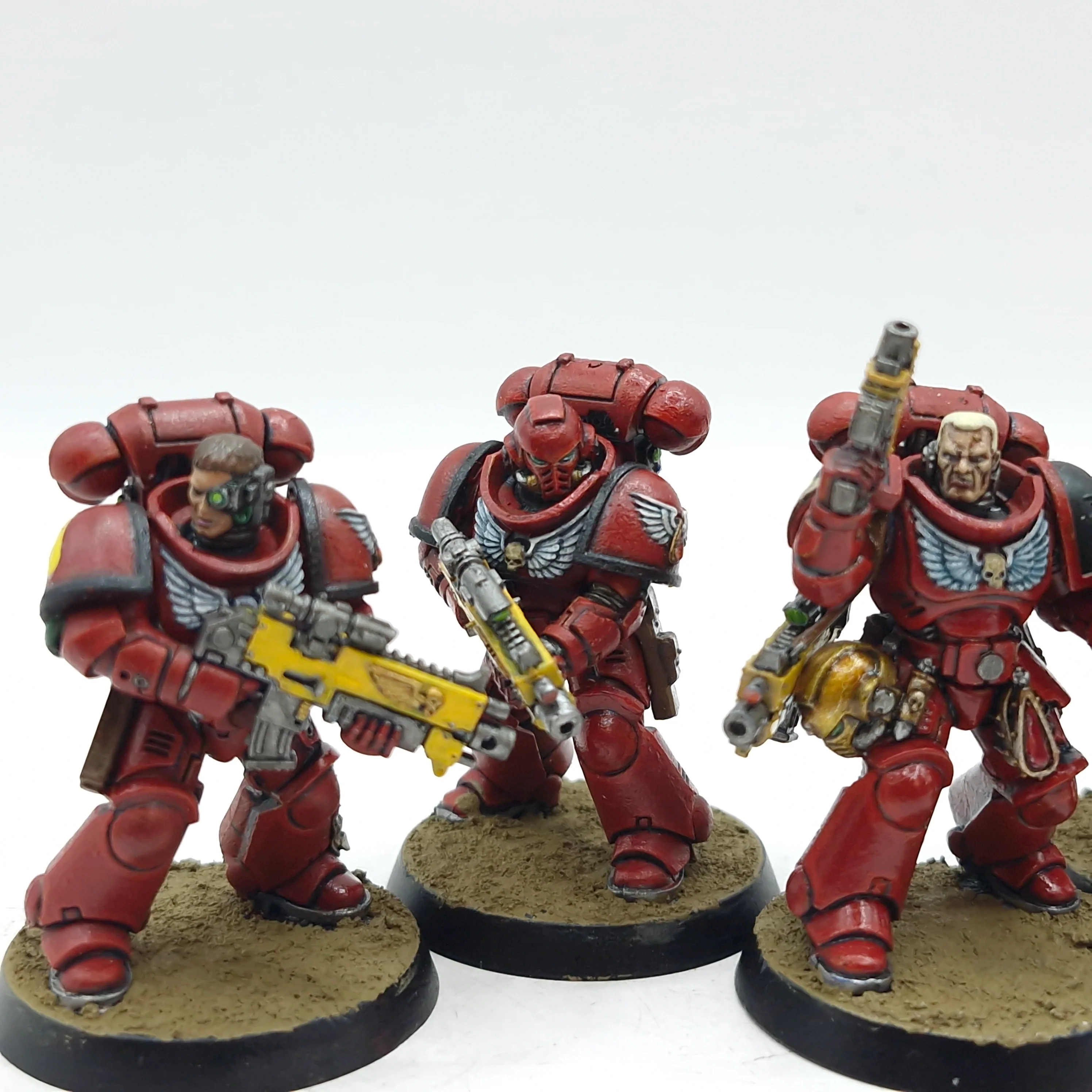 Warhammer 40k: Space Marines Blood Angels Intercessors - Well Painted (AZ169) - Image 3