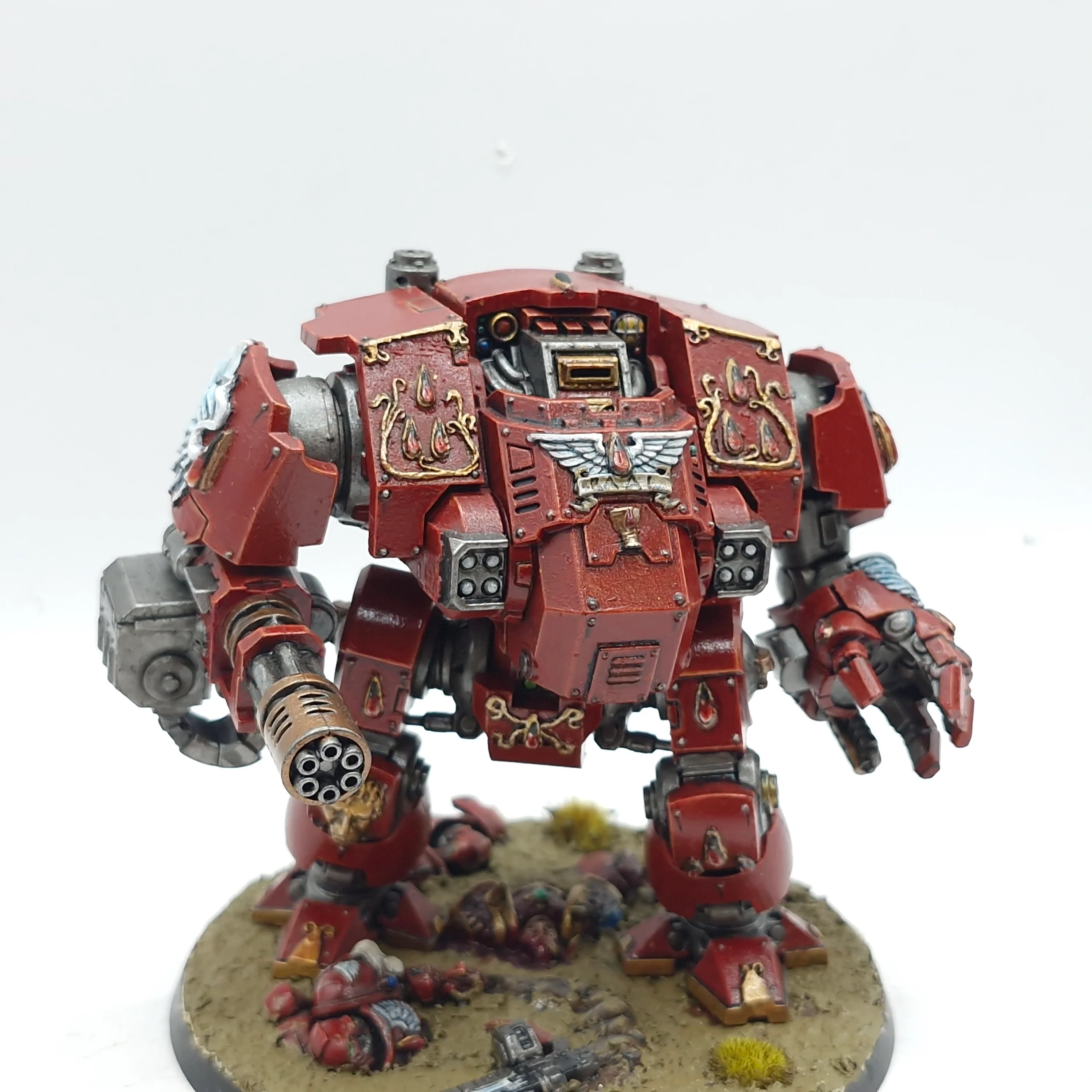 Warhammer 40k: Space Marines Blood Angels Redemptor Dreadnought - Well Painted (BF065) - Image 2