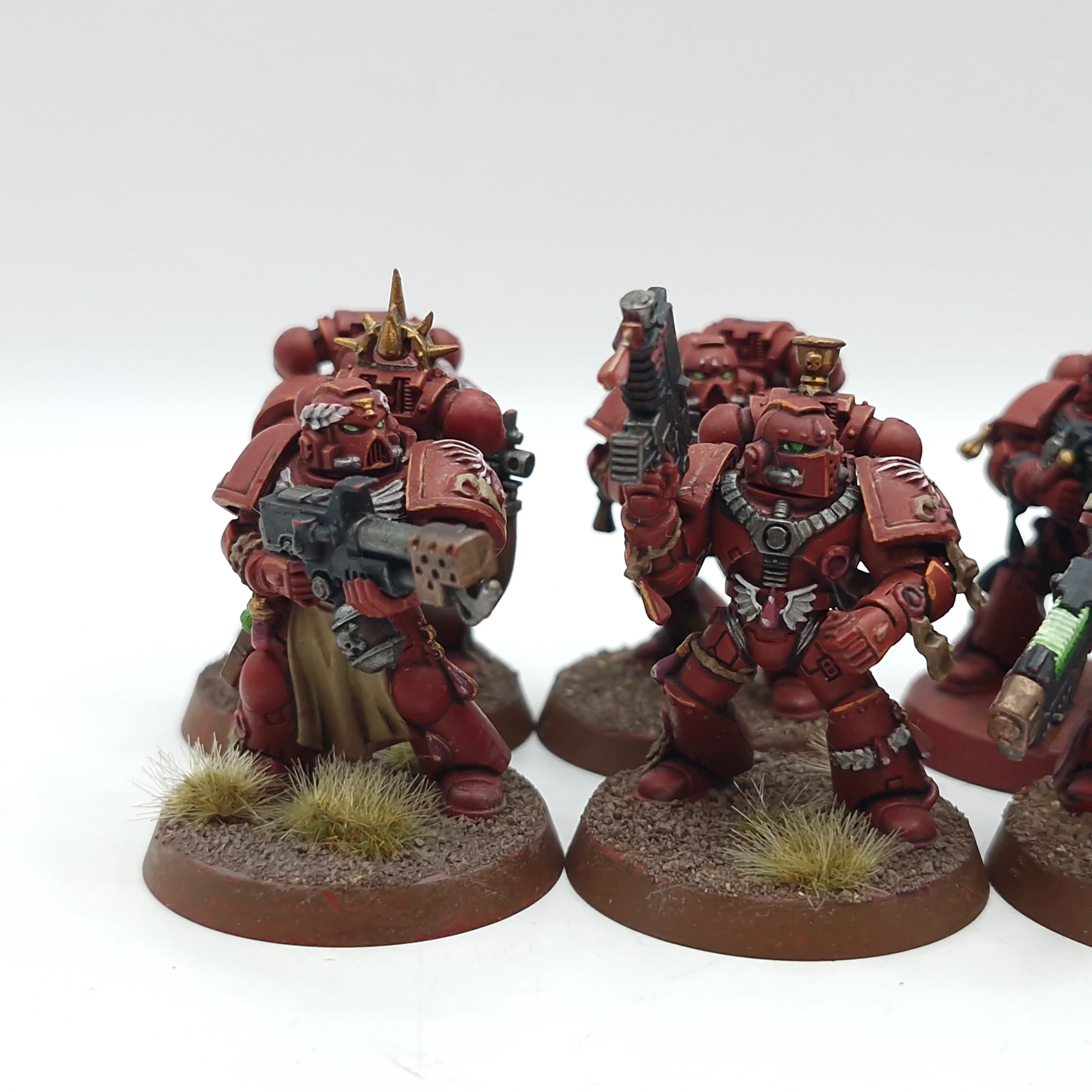 Warhammer 40k: Space Marines Blood Angels Tactical Squad - Painted (AF097) - Image 2