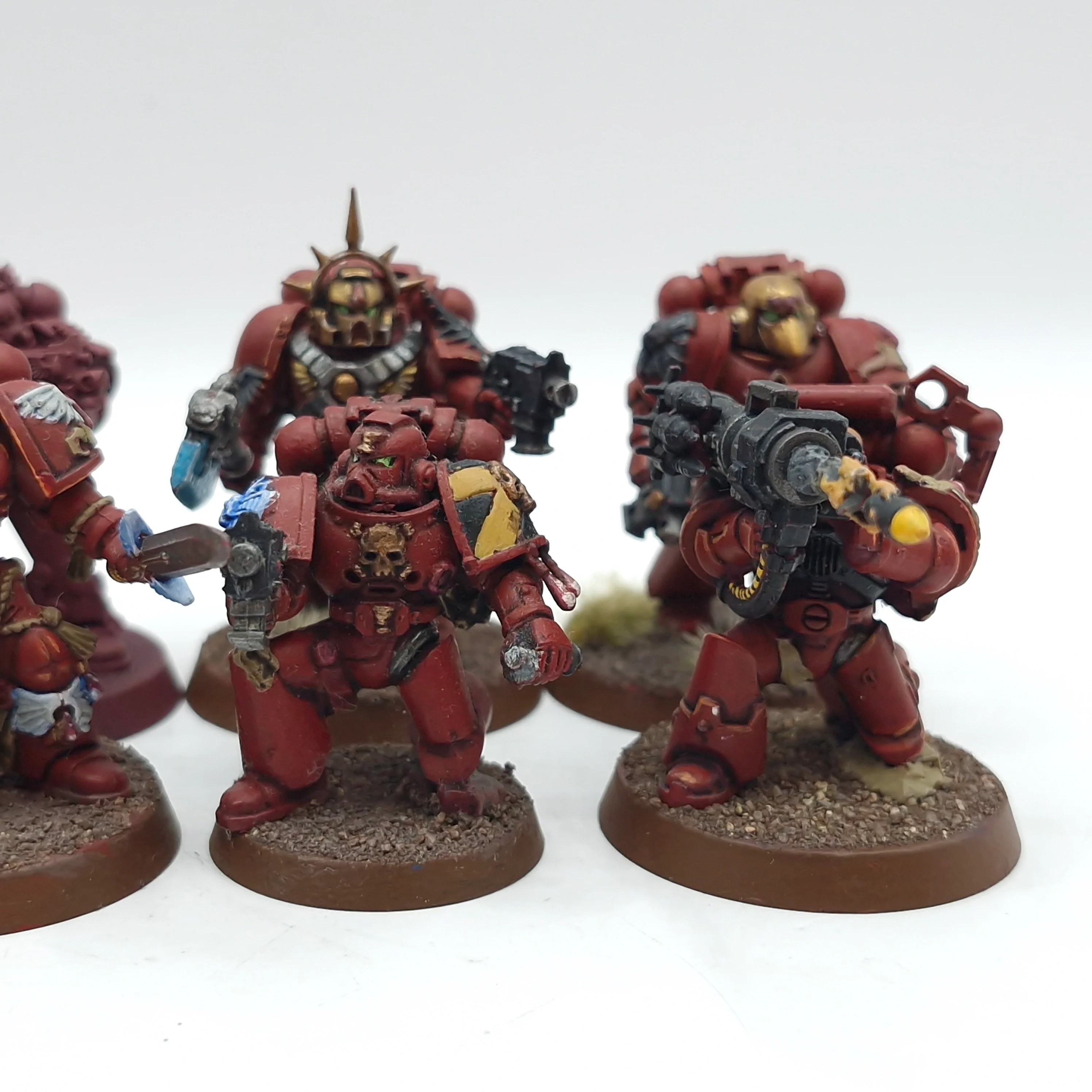Warhammer 40k: Space Marines Blood Angels Tactical Squad - Painted (BH147) - Image 4