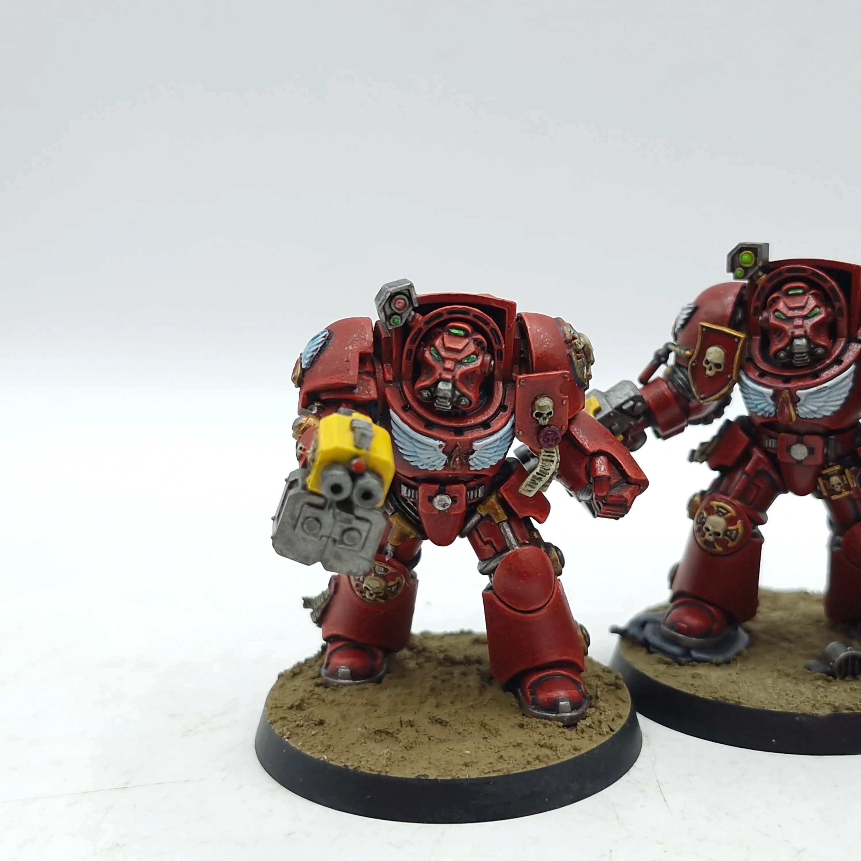 Warhammer 40k: Space Marines Blood Angels Terminators - Well Painted (AF039) - Image 2