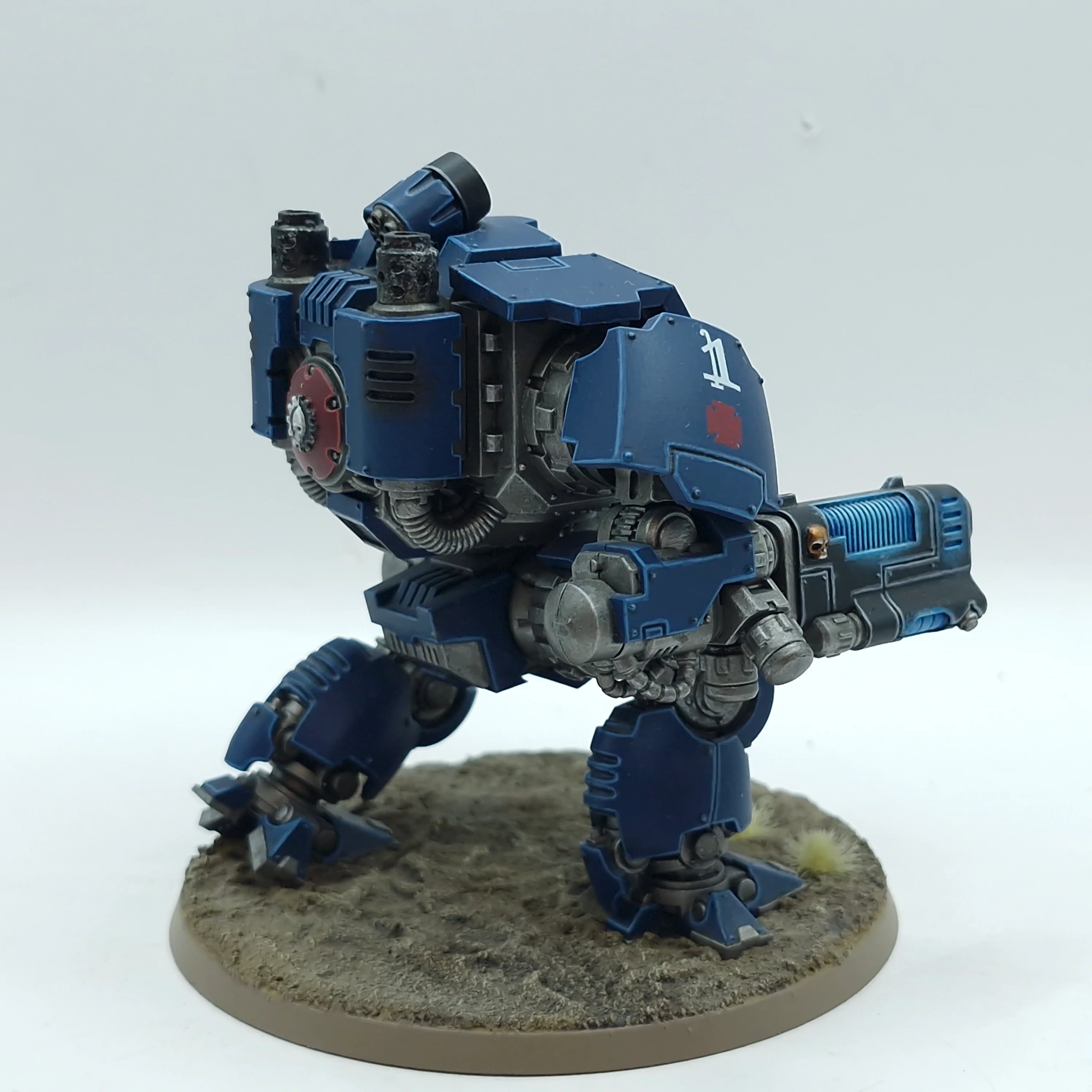 Warhammer 40k: Space Marines Crimson Fists Redemptor Dreadnought - Well Painted (AR049) - Image 5