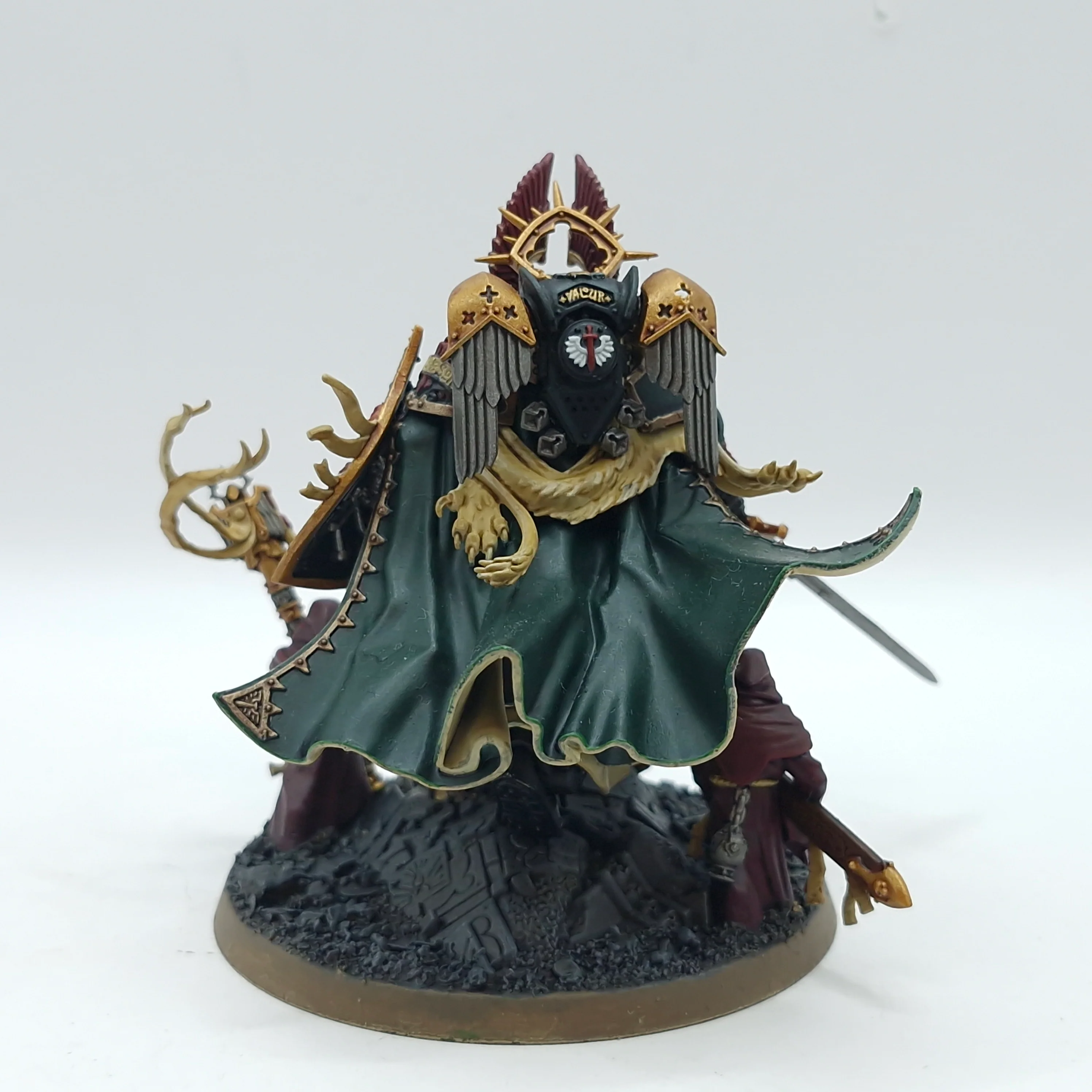 Warhammer 40k: Space Marines Dark Angels Lion El'Jonson - Painted (AF070) - Image 4