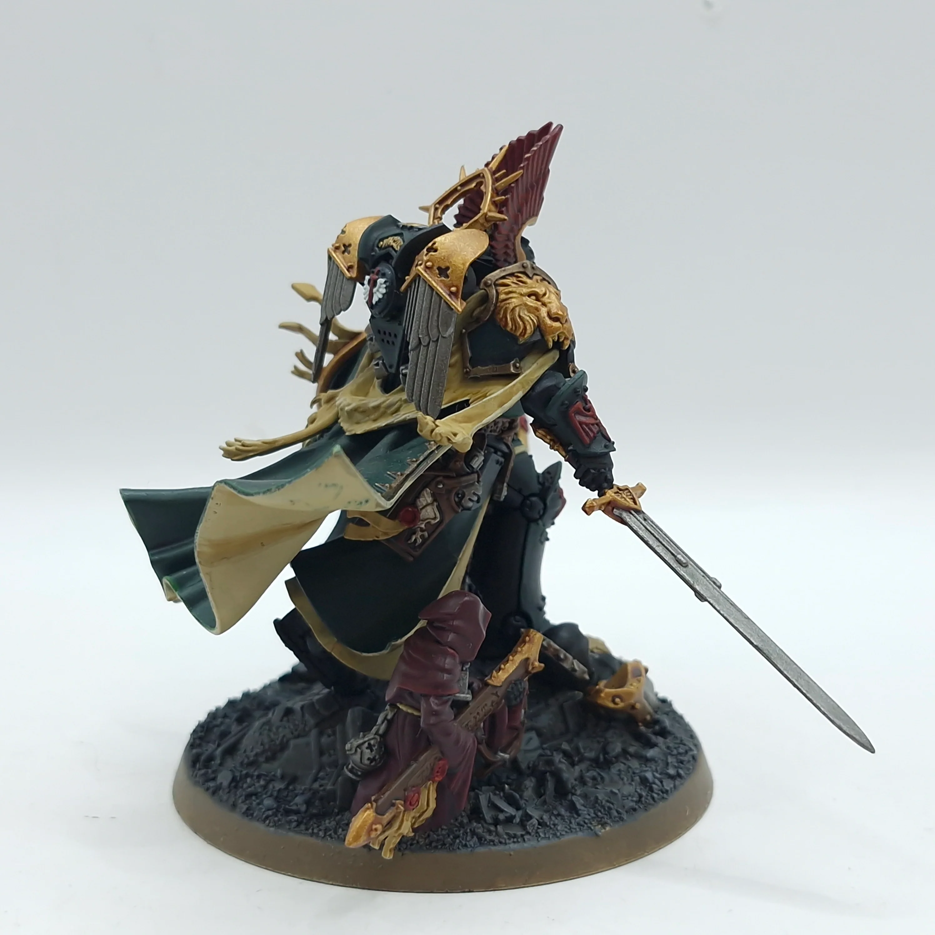 Warhammer 40k: Space Marines Dark Angels Lion El'Jonson - Painted (AF070) - Image 5