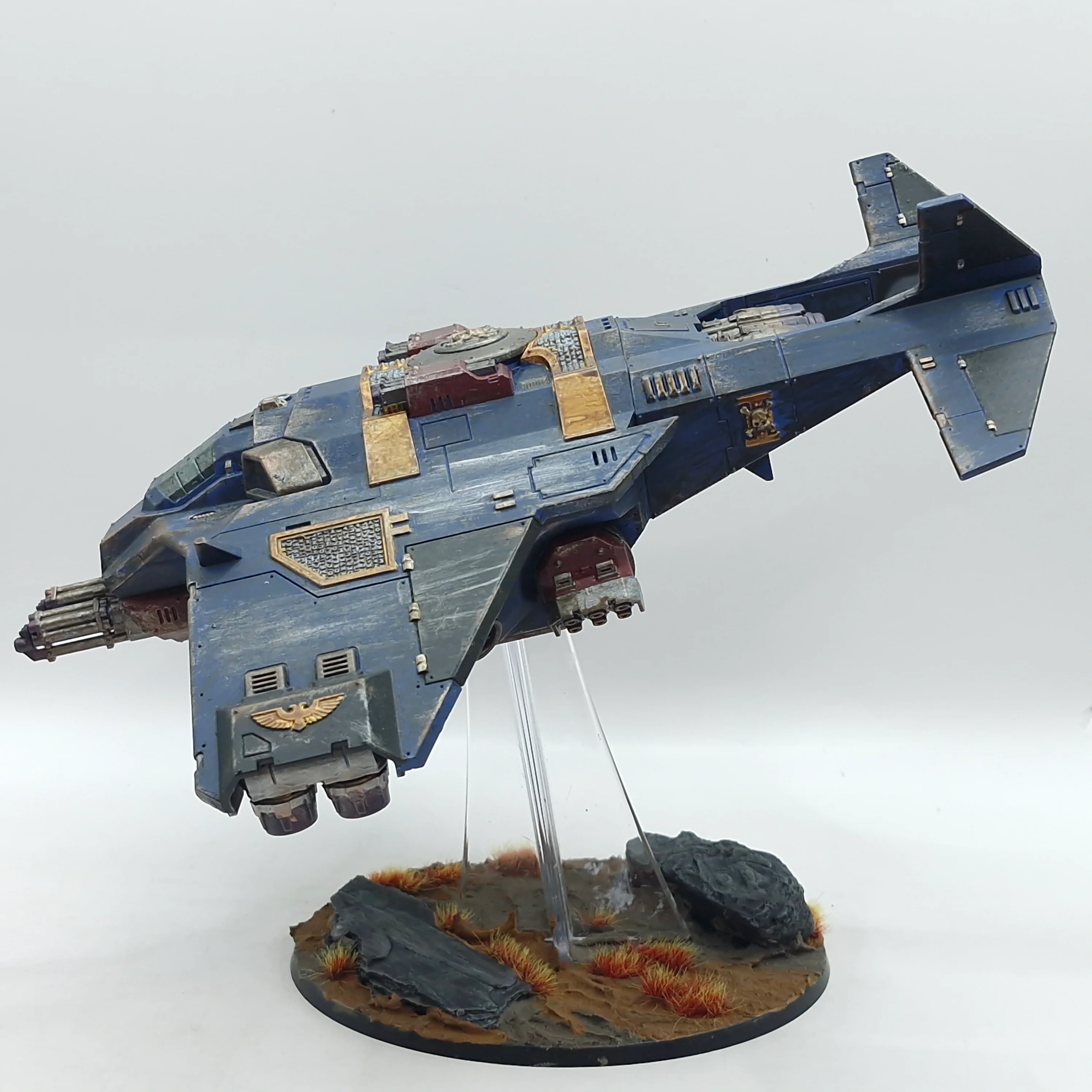 Warhammer 40k: Space Marines Deathwatch Corvus Blackstar - Painted (AU044) - Image 2
