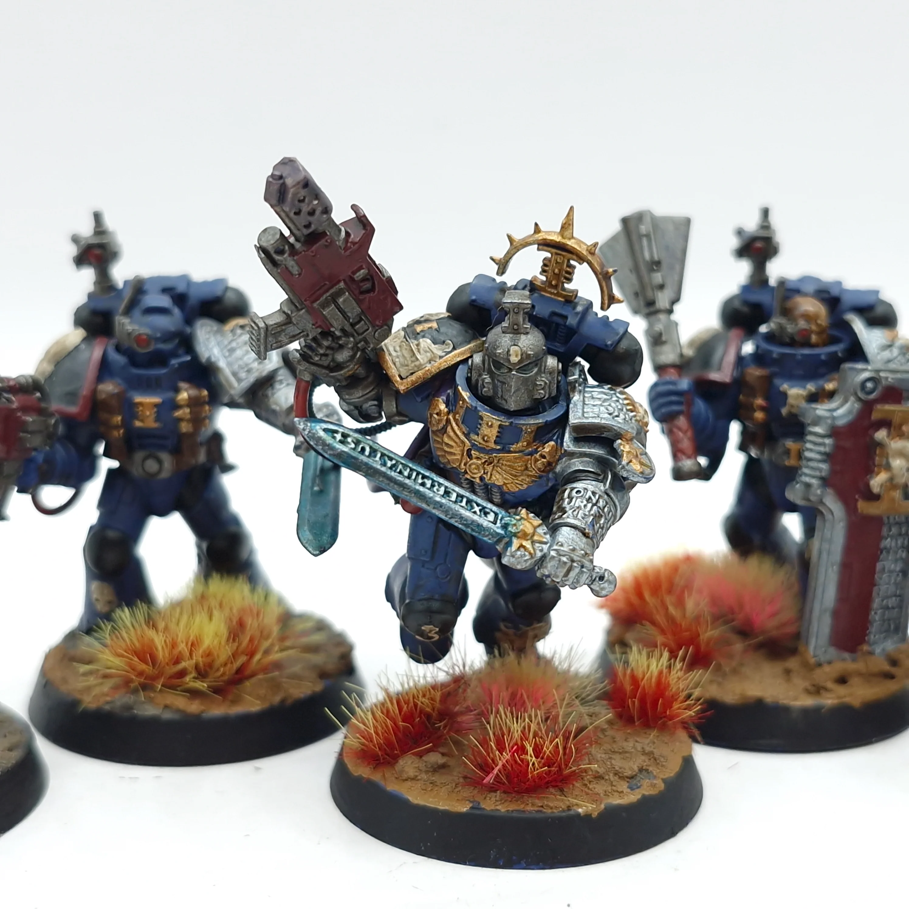 Warhammer 40k: Space Marines Deathwatch Veterans - Painted (AD018) - Image 4