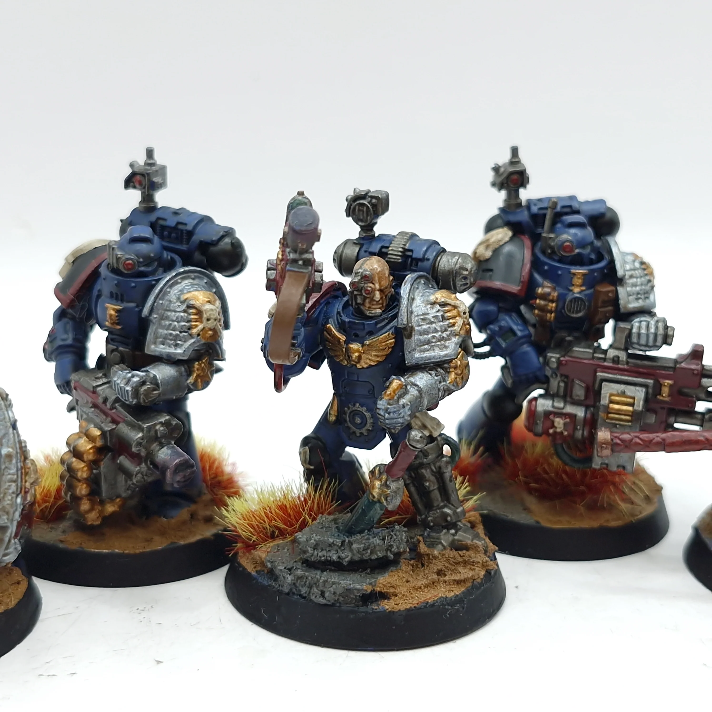 Warhammer 40k: Space Marines Deathwatch Veterans - Painted (AH061) - Image 4