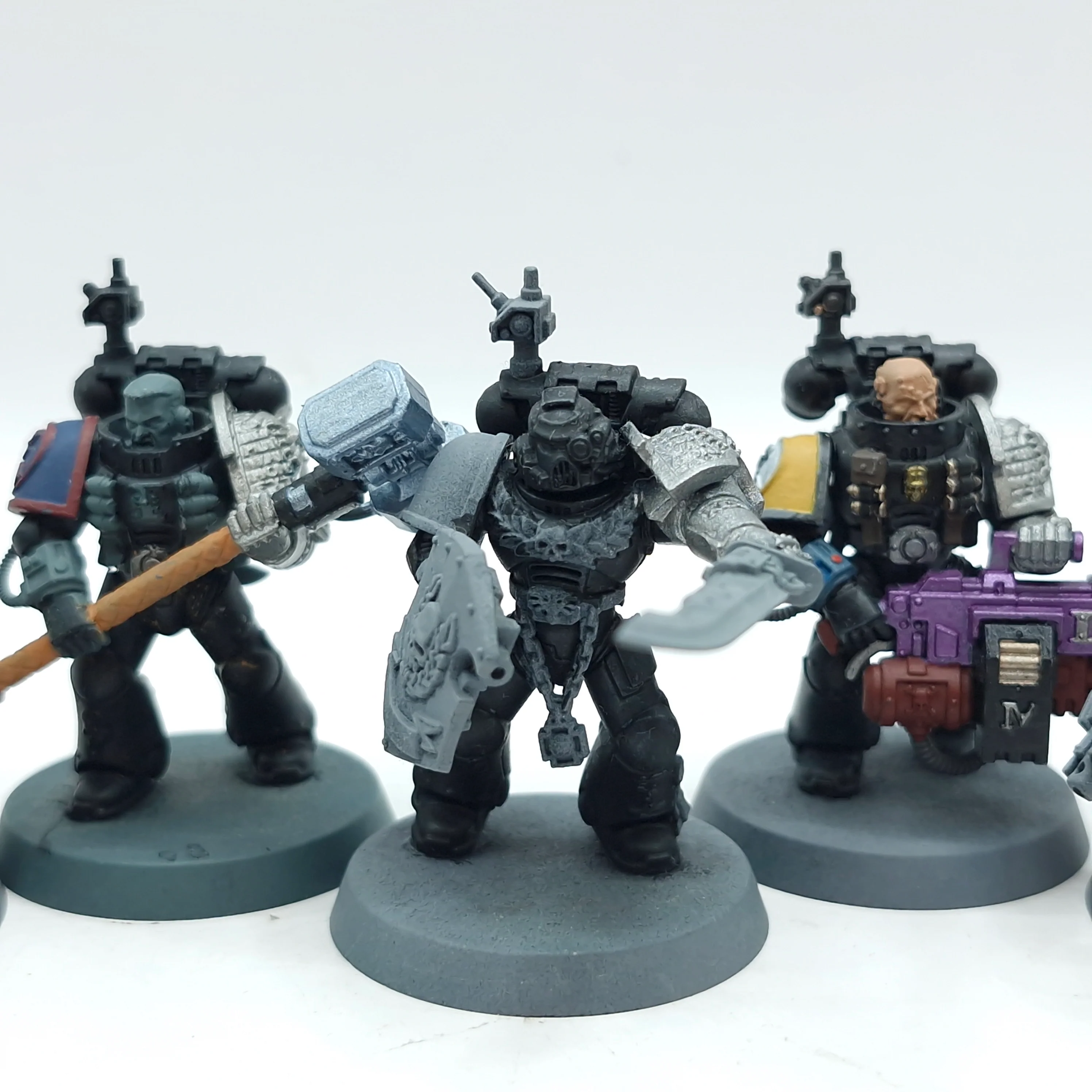 Warhammer 40k: Space Marines Deathwatch Veterans Old (AC237) - Image 4