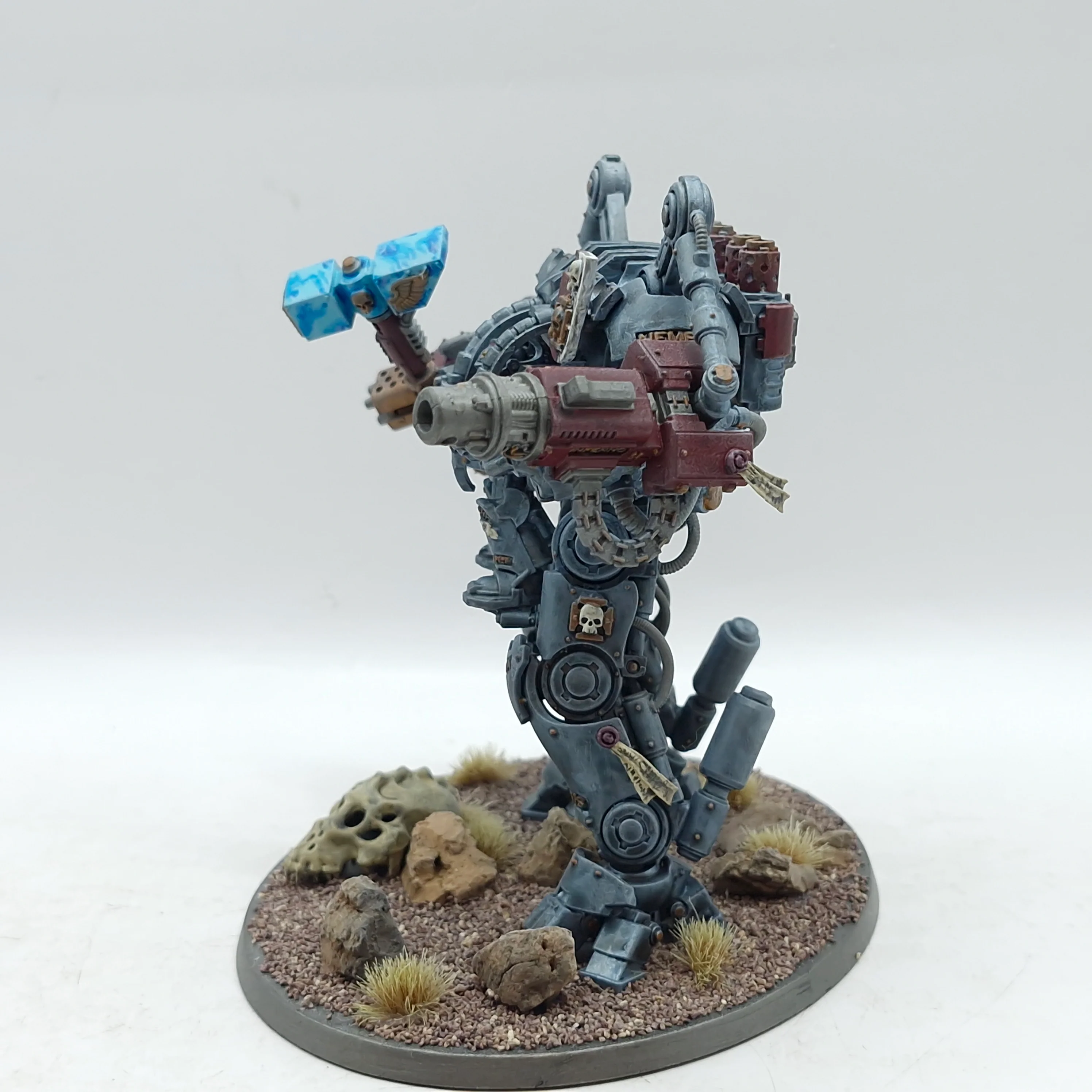 Warhammer 40k: Space Marines Grey Knights Nemesis Dreadknight - Painted (BF042) - Image 3
