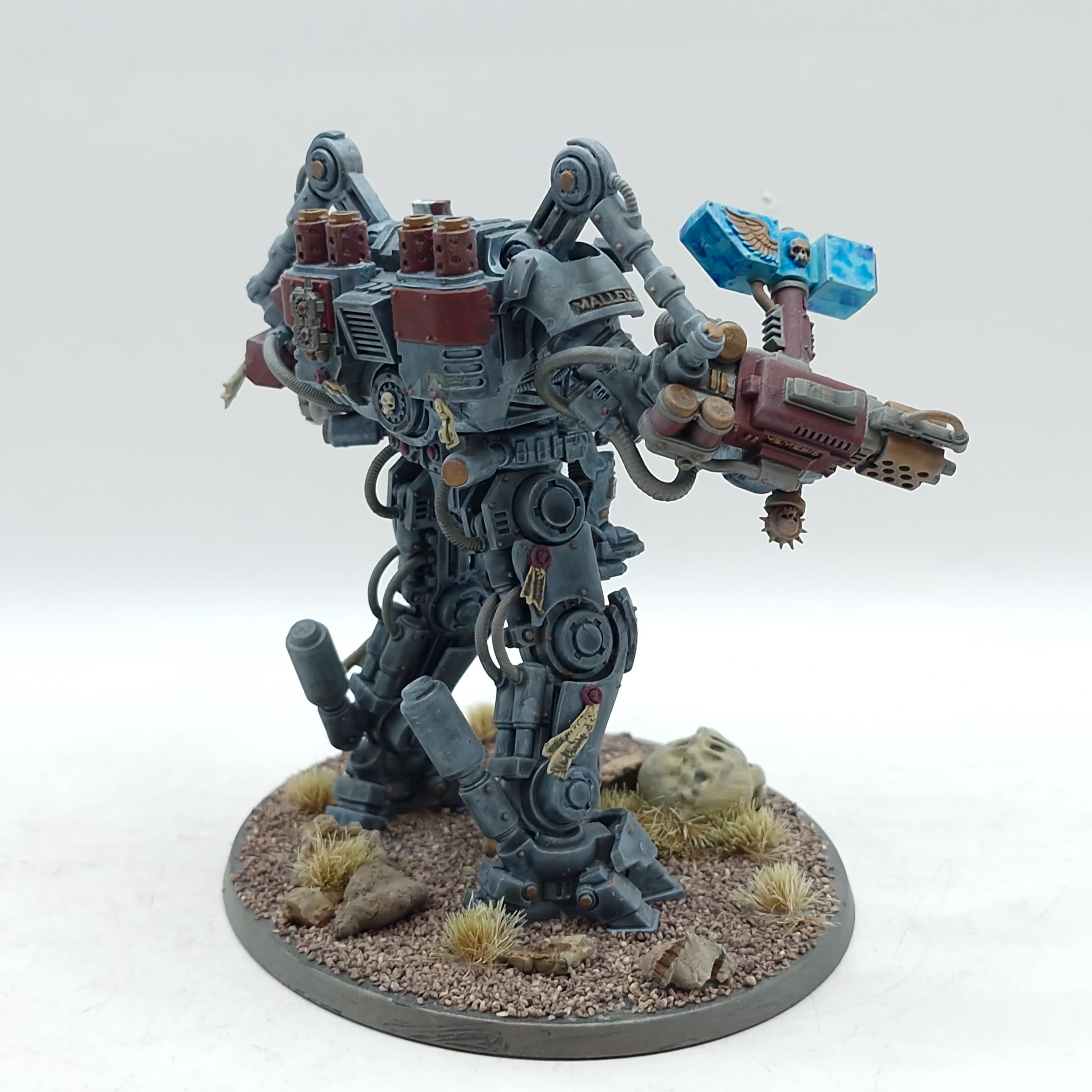 Warhammer 40k: Space Marines Grey Knights Nemesis Dreadknight - Painted (BF042) - Image 5