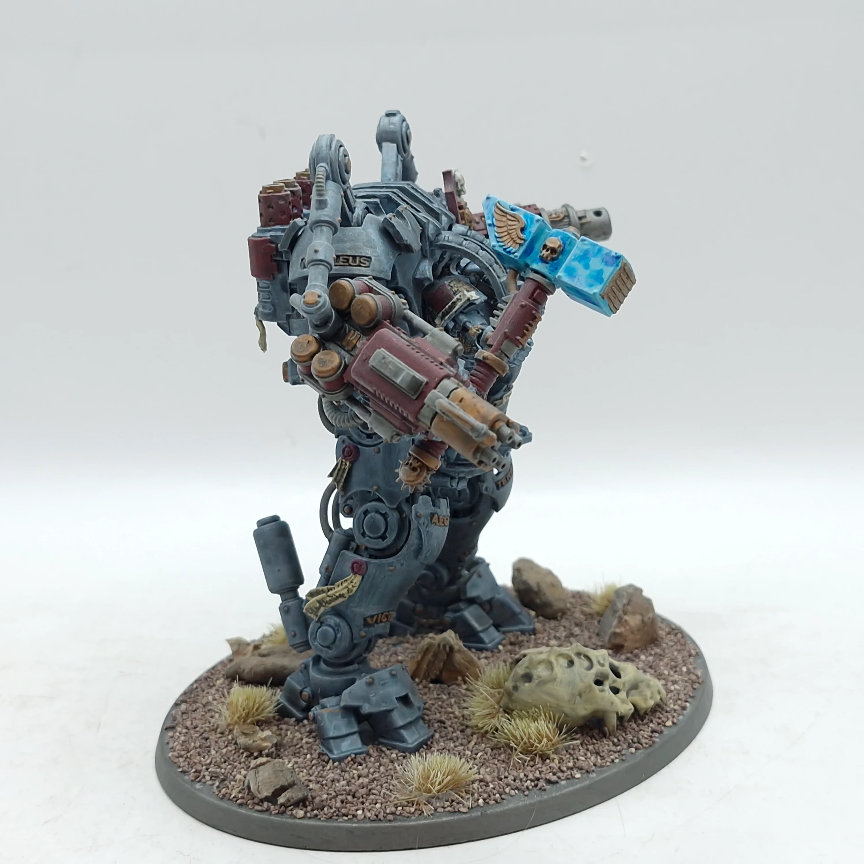 Warhammer 40k: Space Marines Grey Knights Nemesis Dreadknight - Painted (BF042) - Image 6