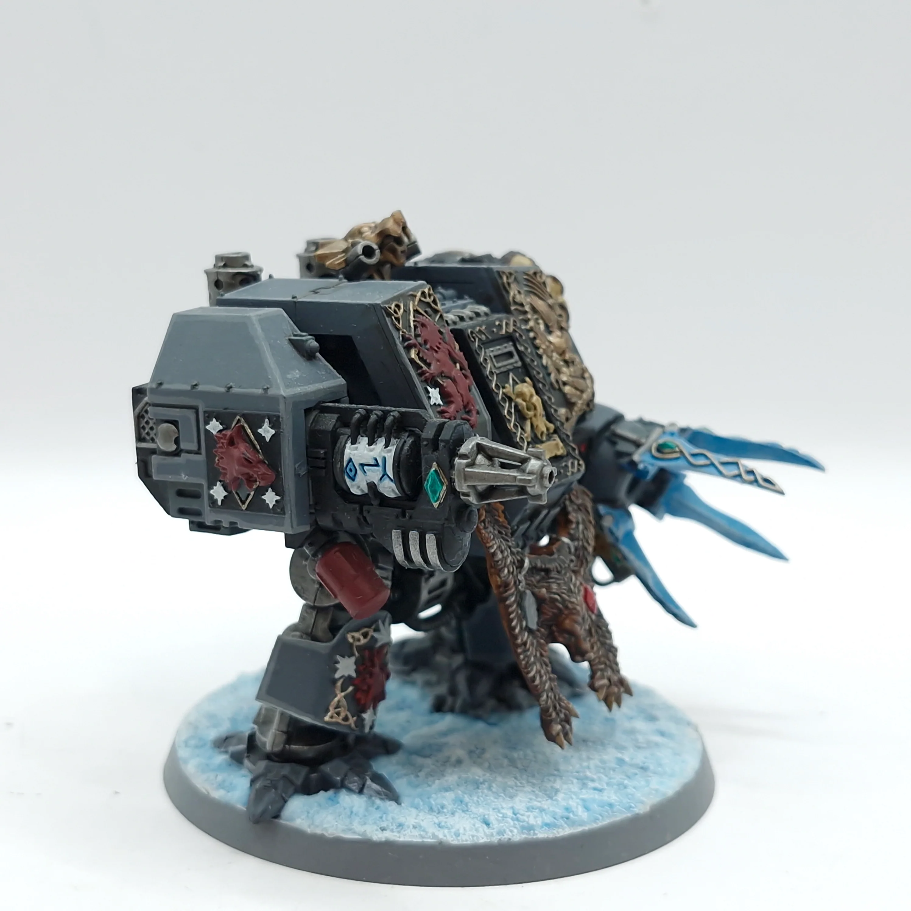 Warhammer 40k: Space Marine Space Wolves Bjorn the Fell Handed- Painted (AN025) - Image 5