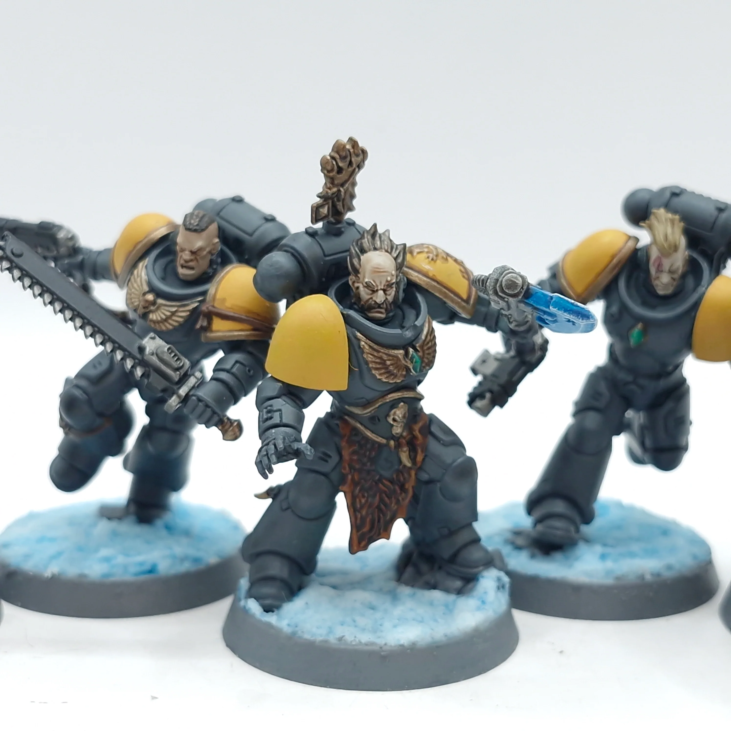 Warhammer 40k: Space Marine Space Wolves Blood Claws - Painted (AI138) - Image 4