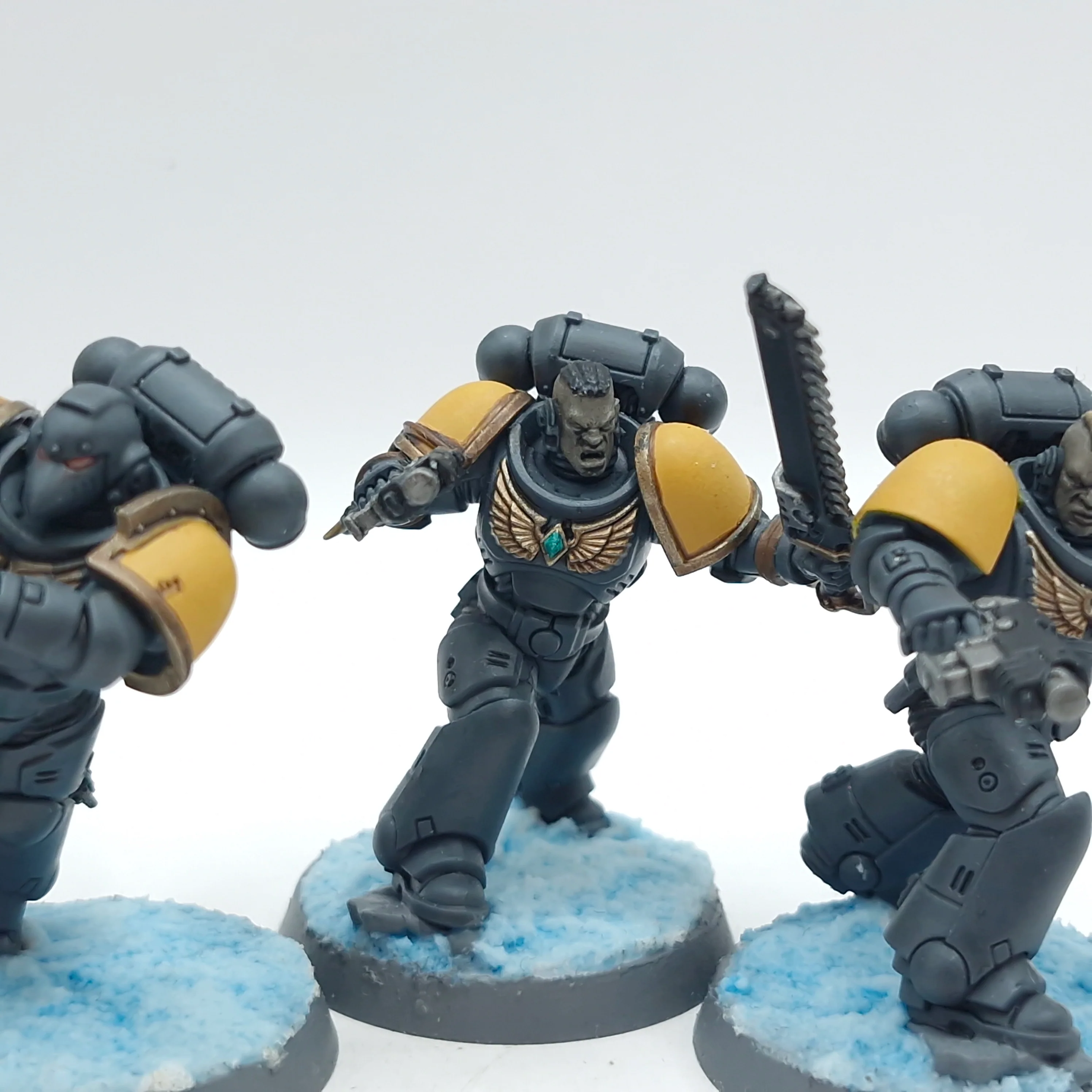 Warhammer 40k: Space Marine Space Wolves Blood Claws - Painted (AM006) - Image 5