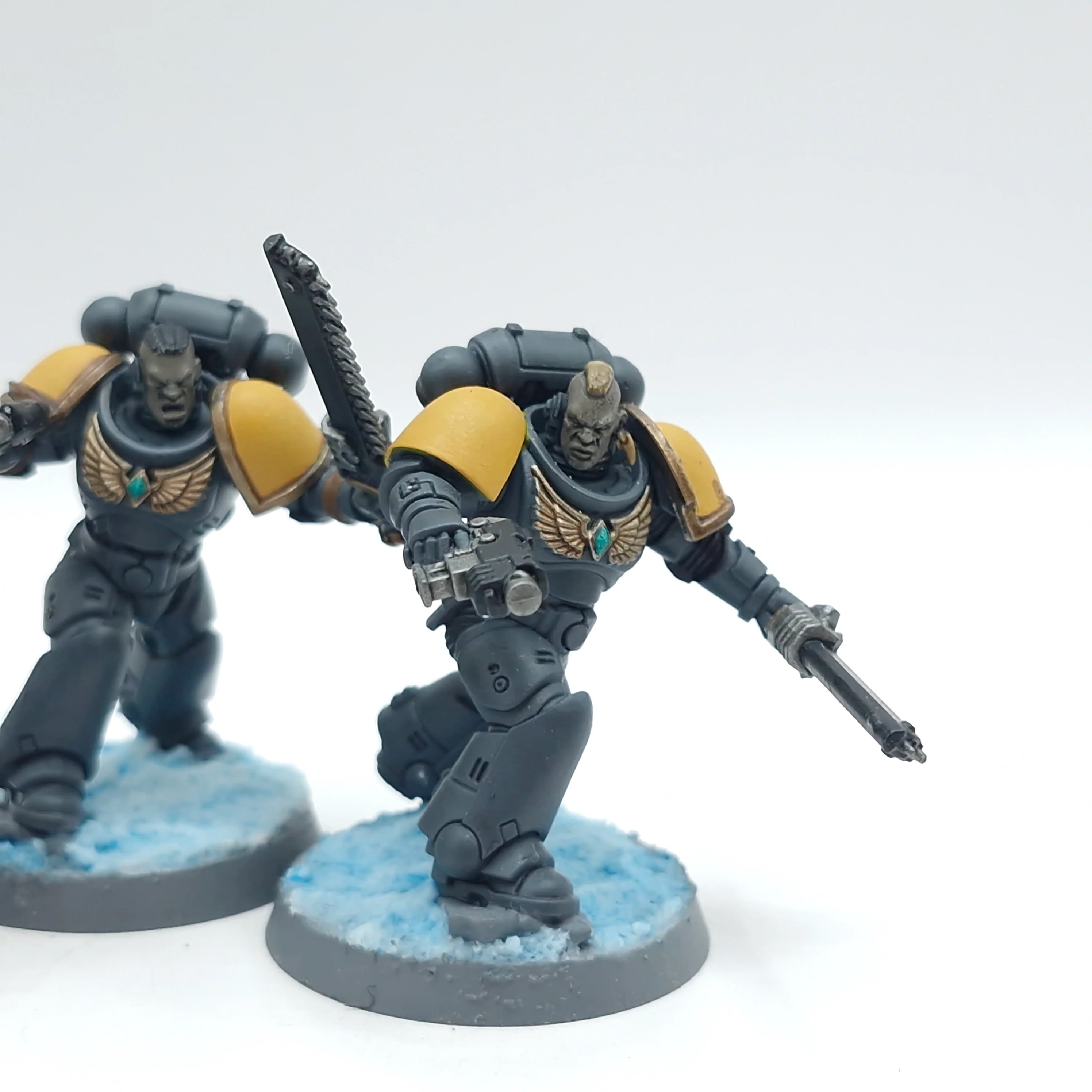 Warhammer 40k: Space Marine Space Wolves Blood Claws - Painted (AM006) - Image 6