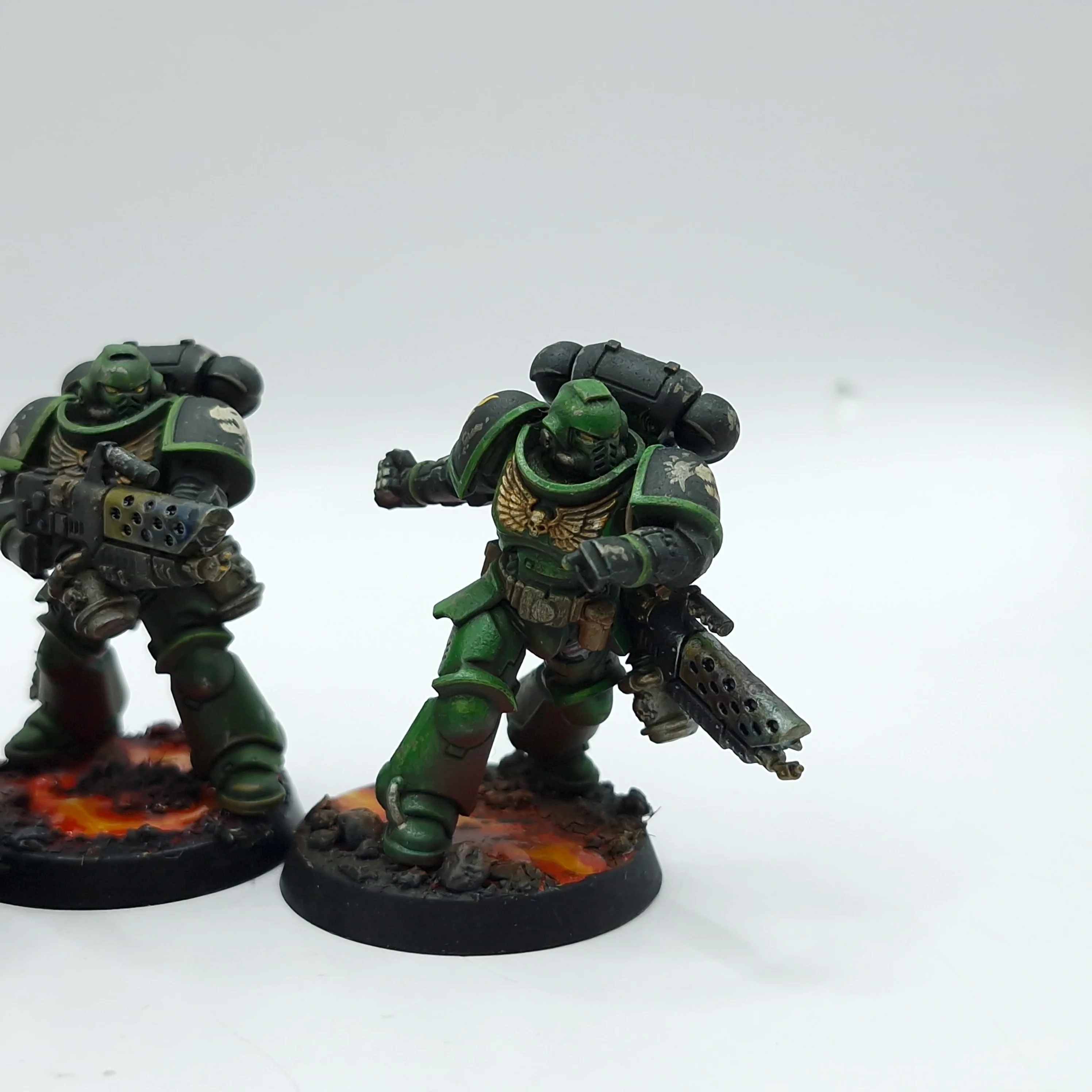 Warhammer 40k: Space Marines Salamanders Infernus Marines - Well Painted (AA188) - Image 6
