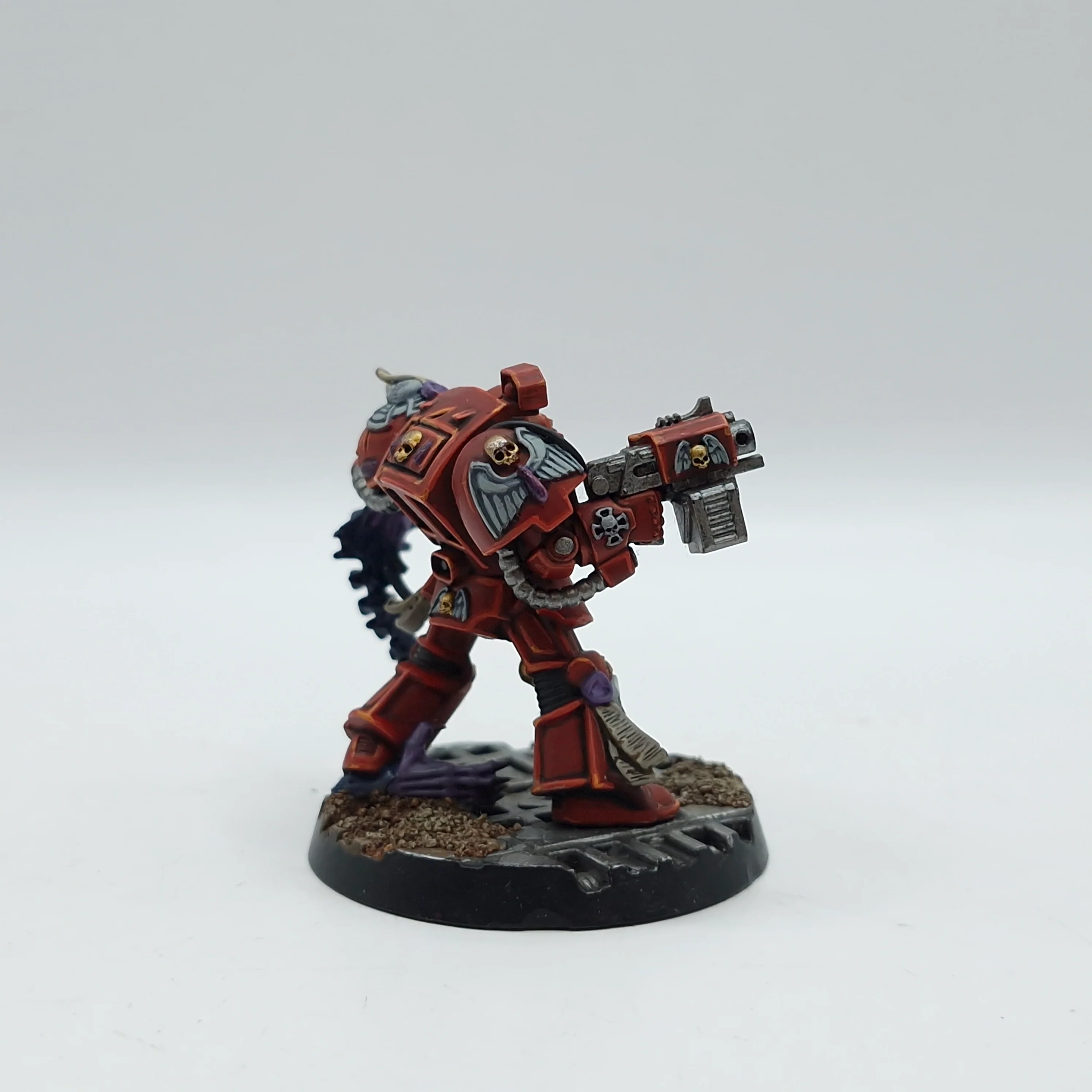 Warhammer 40k: Space Marines Space Hulk Terminator Brother Goriel OOP - Well Painted (AC182) - Image 3