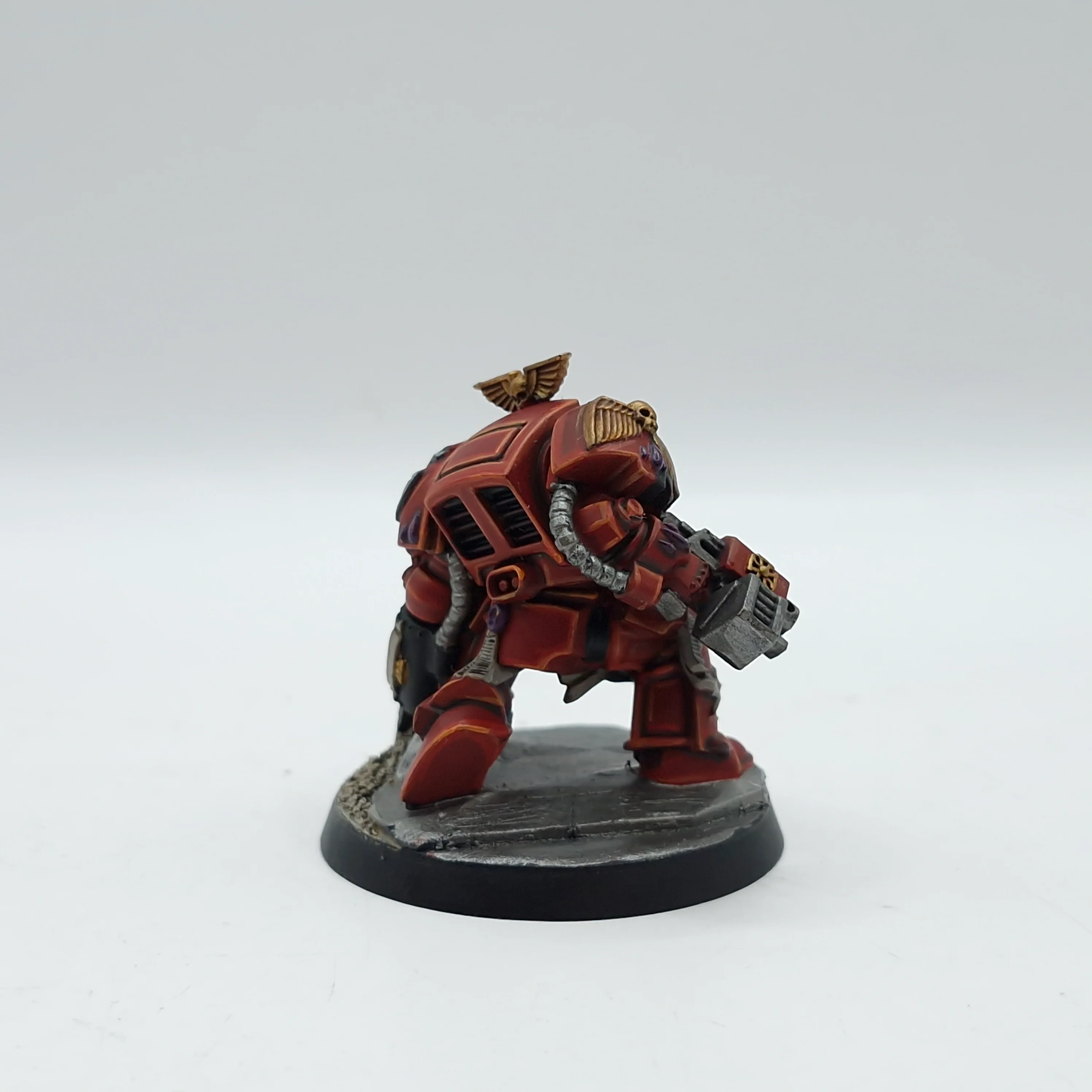 Warhammer 40k: Space Marines Space Hulk Terminator Brother Scipio OOP - Well Painted (AD254) - Image 3