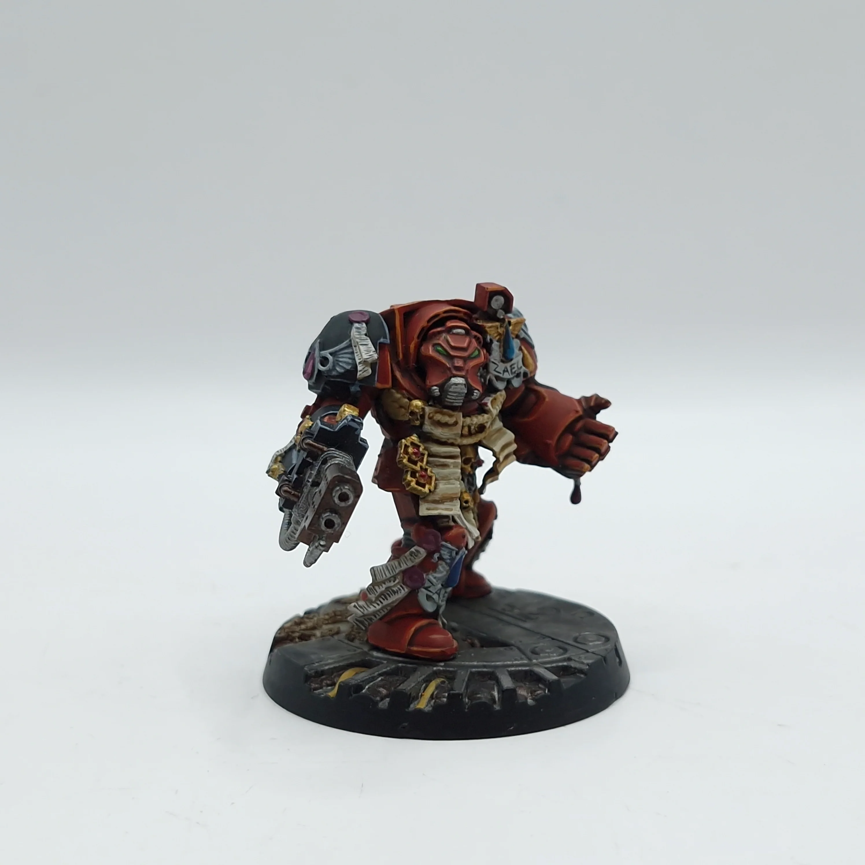Warhammer 40k: Space Marines Space Hulk Terminator Brother Zael OOP - Well Painted (AD241) - Image 4